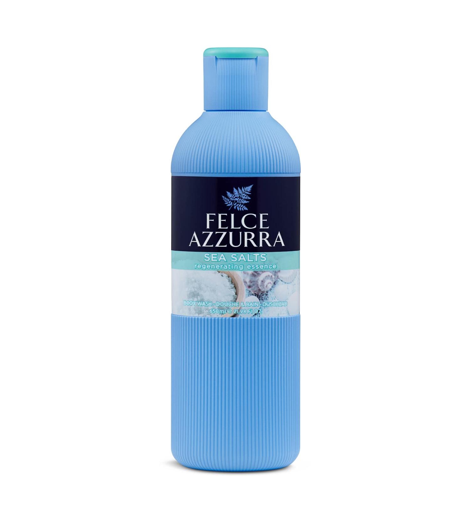Felce Azzurra Sea Salt Body Wash - Regenerating Essence - New Rich Formula - 22 Oz - Buy Online on SooperMarket.com