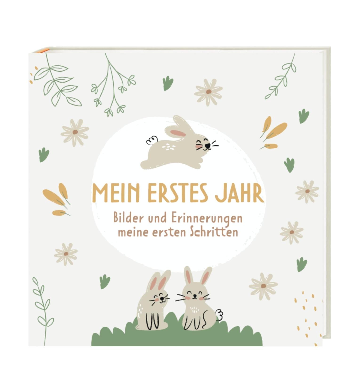 Huborns Baby Album: 50+ Page Memory Book for First Year - Perfect Gift for Baby Showers - Glue Photos & Labels - International Shipping Available - Buy Online on SooperMarket.com