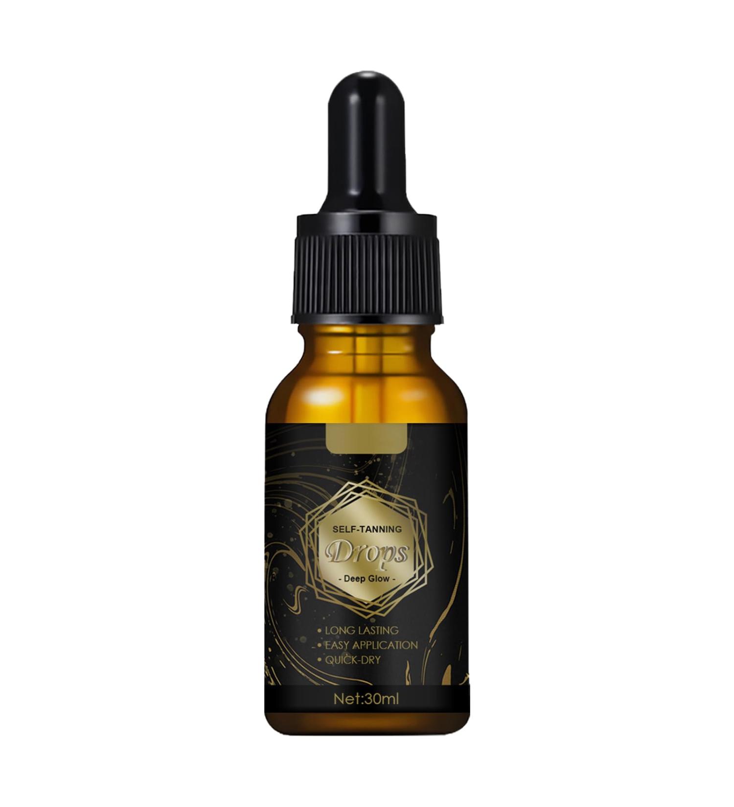 Face Tanning Drops Bronzing Drops - Self Tanning Drops for Face Instant Tan Fake Tan Streak-Free Self Tanning Drops with Aloe Vera & Plant Extracts - Face Tan Drops Liquid Facial Bronzing Solution - Buy Online on SooperMarket.com