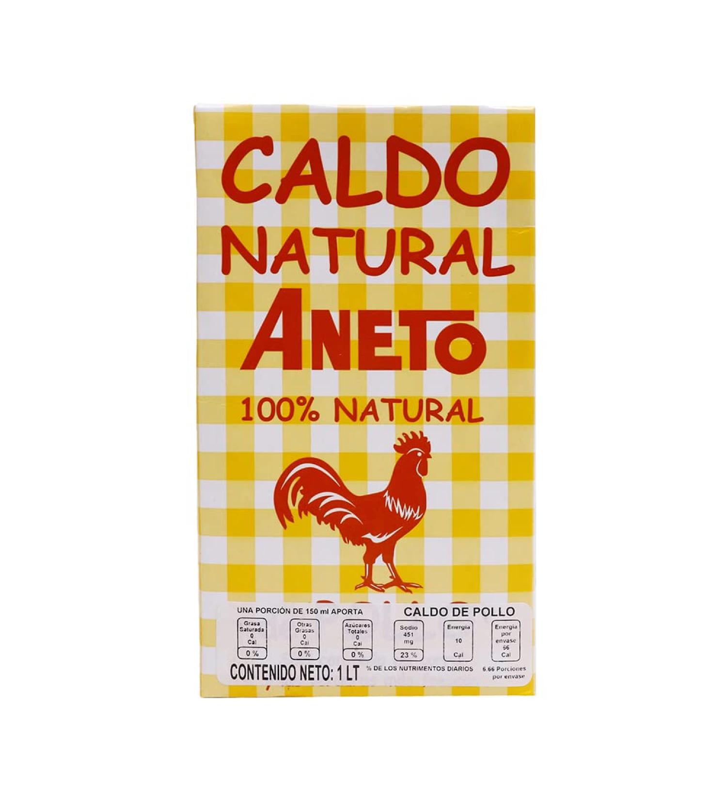 ANETO Chicken Soup 1.5L - Delicious and Nutritious Homemade Style Broth - Buy Online on SooperMarket.com