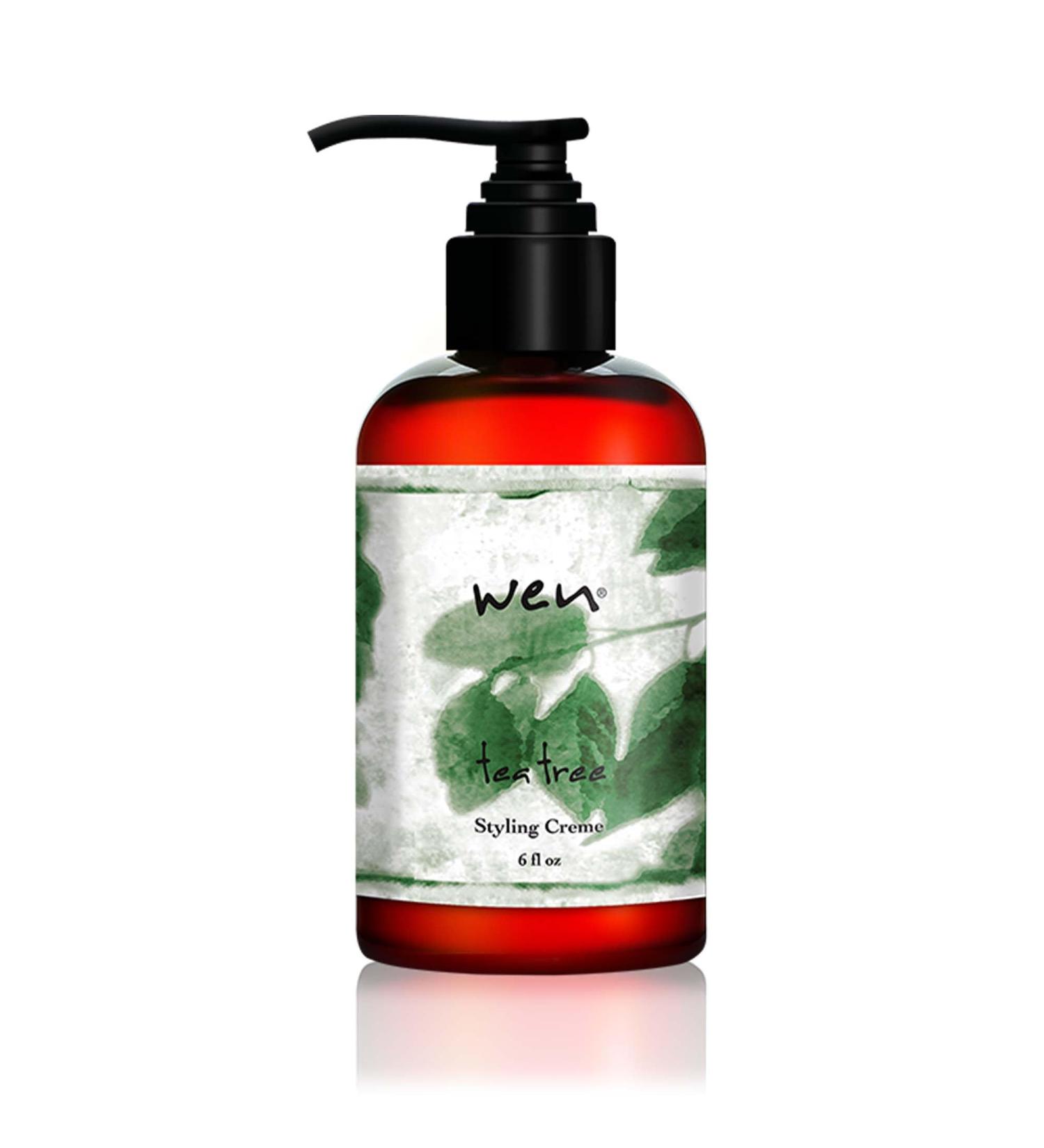 WEN by Chaz Dean Tea Tree Hair Styling Creme - Anti Frizz & Texture Cream for Men & Women | 6 Fl Oz Frizzy Hair Control - Buy Online on SooperMarket.com
