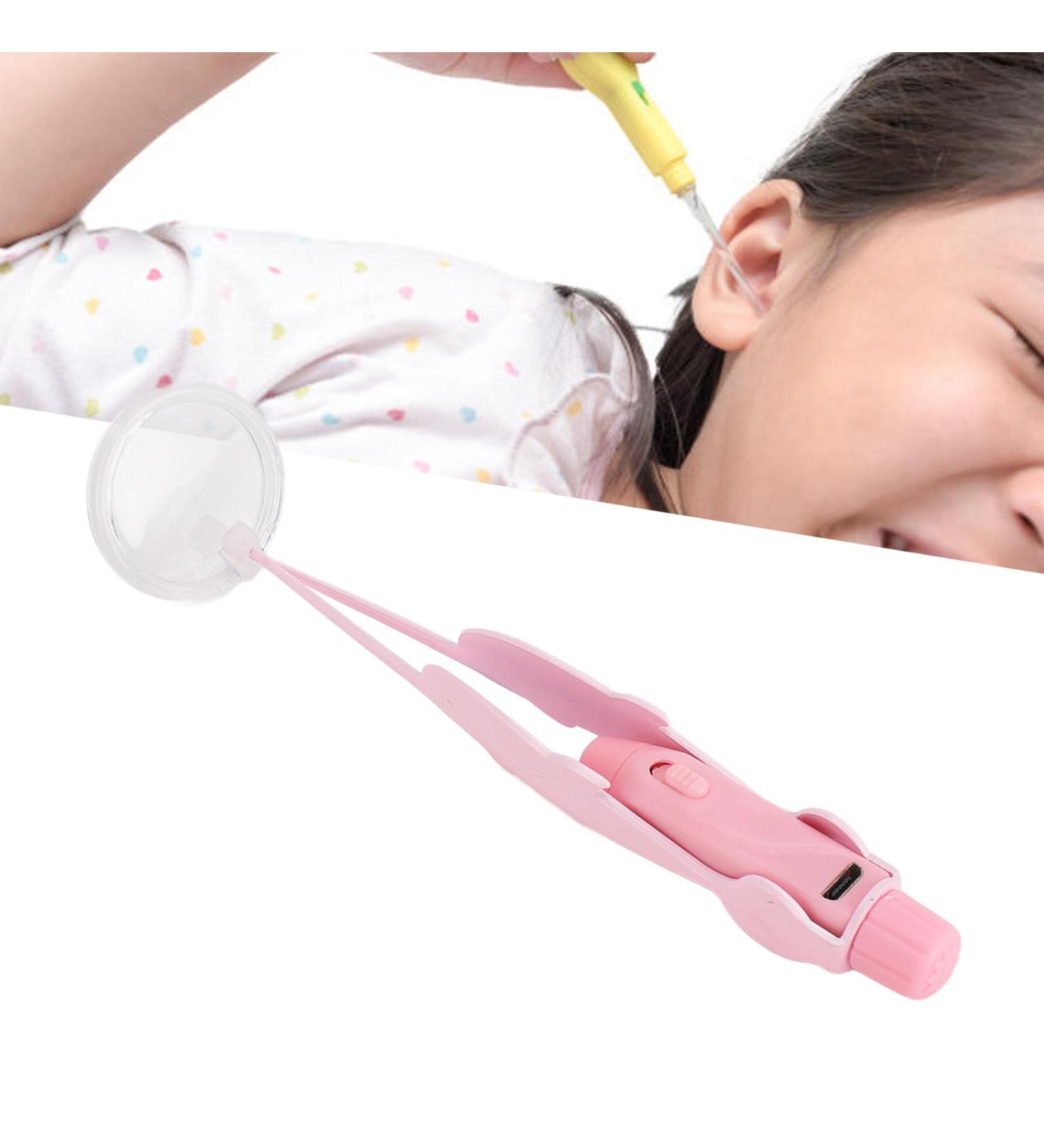 Ear Wax Removal Tool Kit with LED Light USB Powered Earwax Spoon Digger Tweezers for Kids & Adults Nonslip Design Automatic Power Off Practical & Convenient to Carry - Buy Online on SooperMarket.com