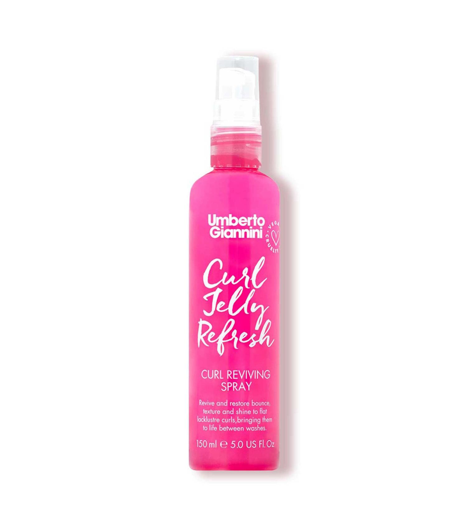 Umberto Giannini Curl Jelly Refresh - Moisturizing Styling Spray for Defined Curls, Zero Frizz - 5 Fl Oz - Buy Online on SooperMarket.com