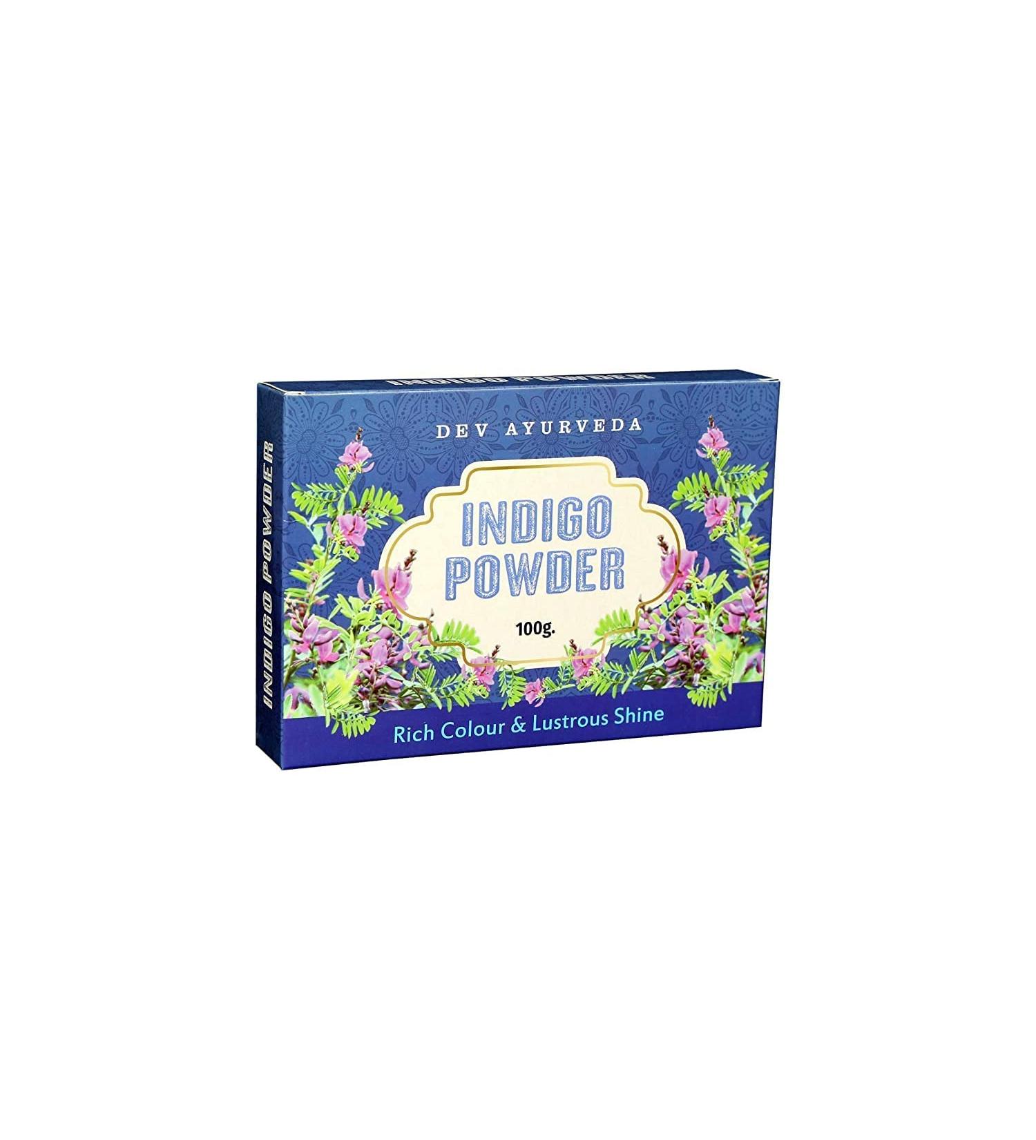 LOGY Dev Ayurveda Organic Indigo Powder (100 G) - Buy Online on SooperMarket.com