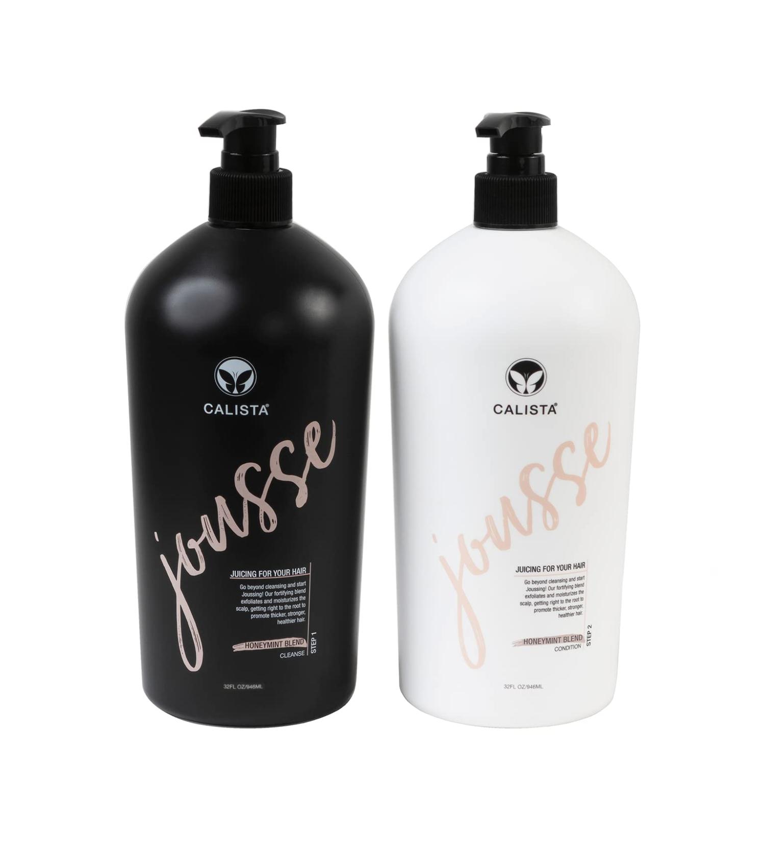 Calista Jousse Cleanse and Condition Duo Professional Shampoo and Conditioner Honeymint Blend Paraben Sulfate Free Cruelty Free 32 Fl Oz (Pack of 2) - Buy Online on SooperMarket.com