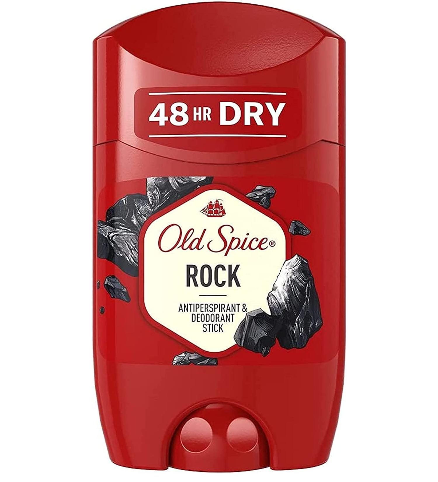 Old Spice Rock Deodorant Stick for Men (50 ml) for Men Antiperspirant with Long Lasting Fragrance 50 ml (Pack of 1)