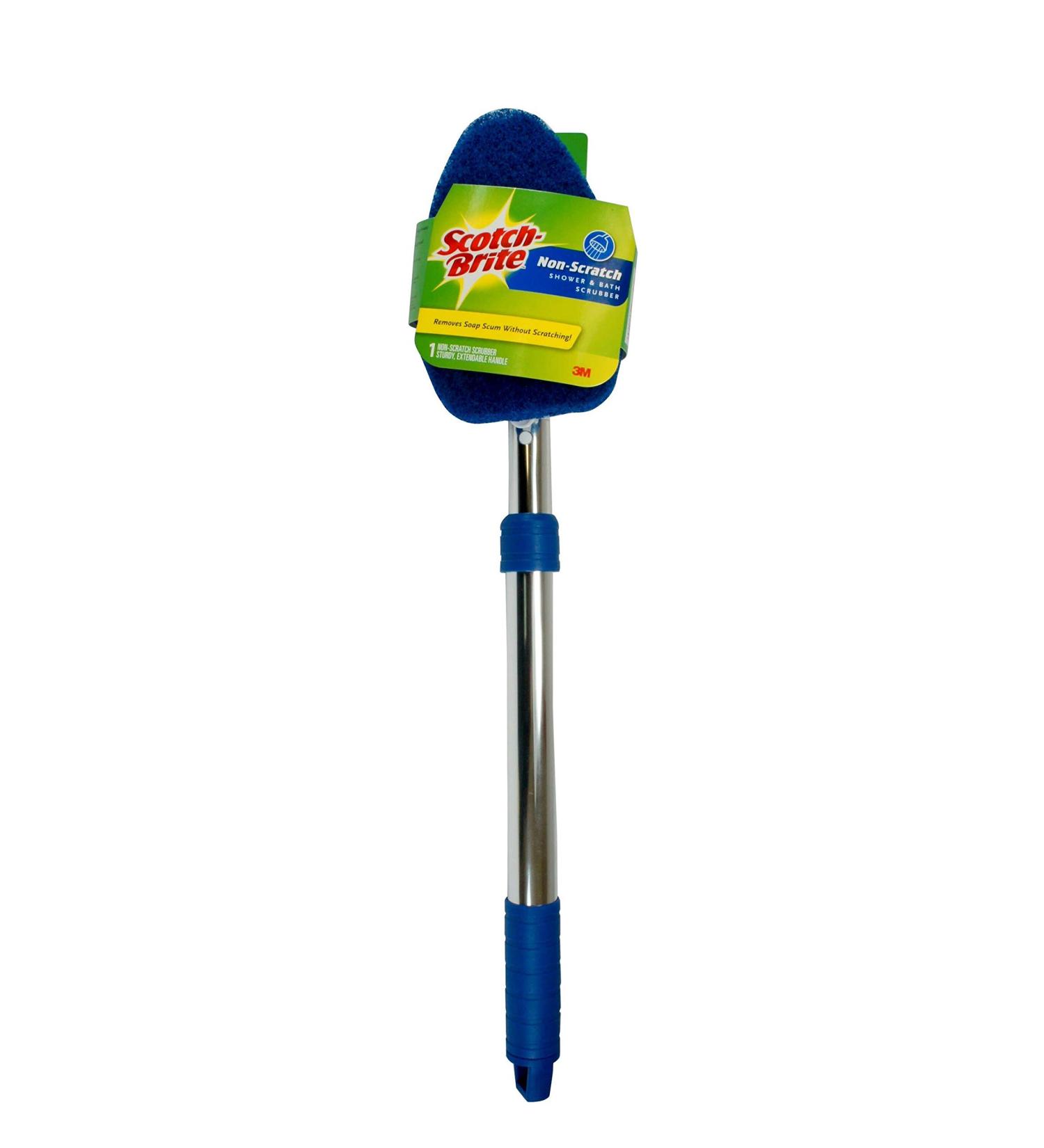 Buy Scotch-Brite B002YLX690 Shower and Bath Scrubber - 1 Count Blue | International Shipping Available - Buy Online on SooperMarket.com