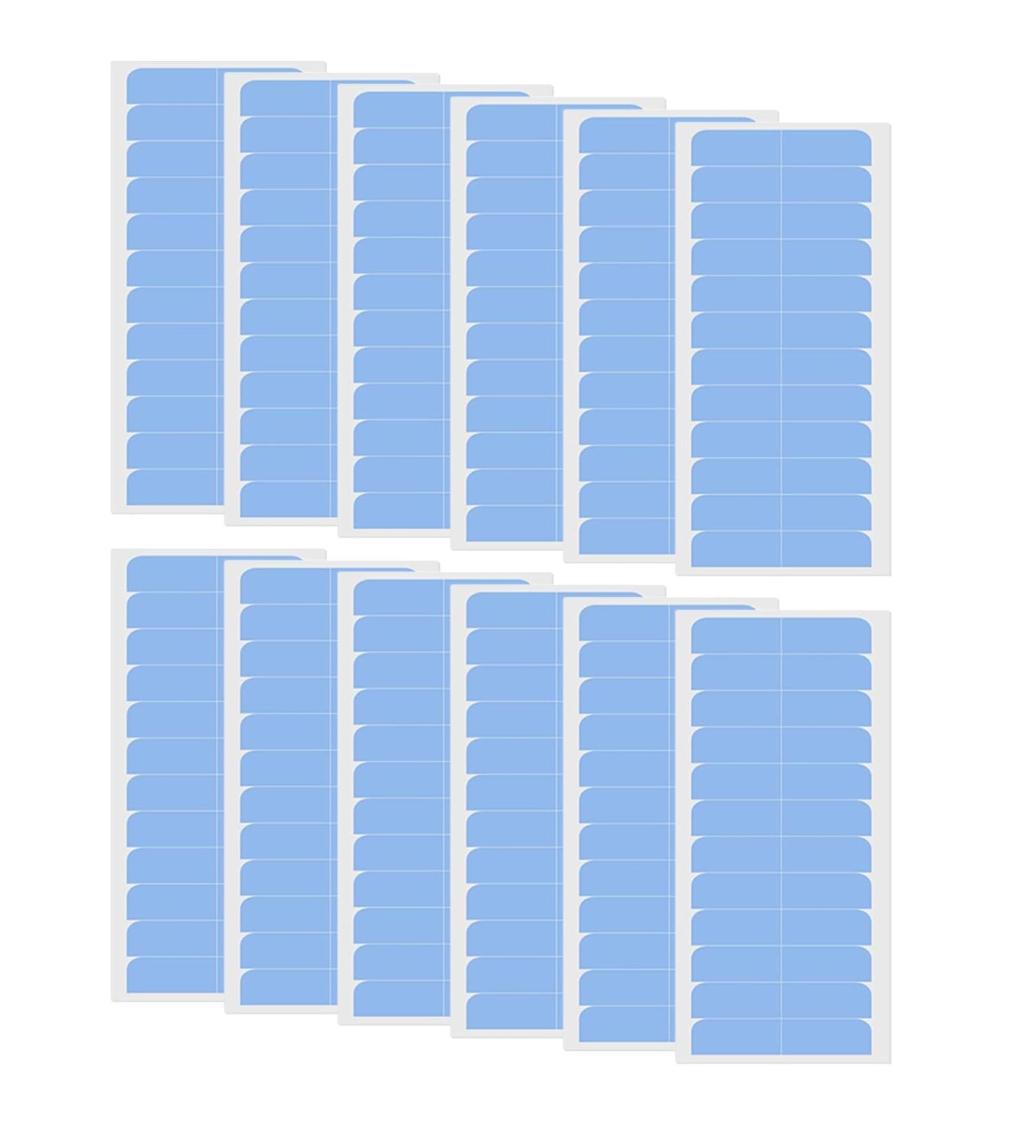 288 Pcs Hair Extension Tapes Hair Tapes for Extensions 12 Pieces Double Sided Extension Tape Replacement for Hair Extensions (4x10cm Blue) - Buy Online on SooperMarket.com