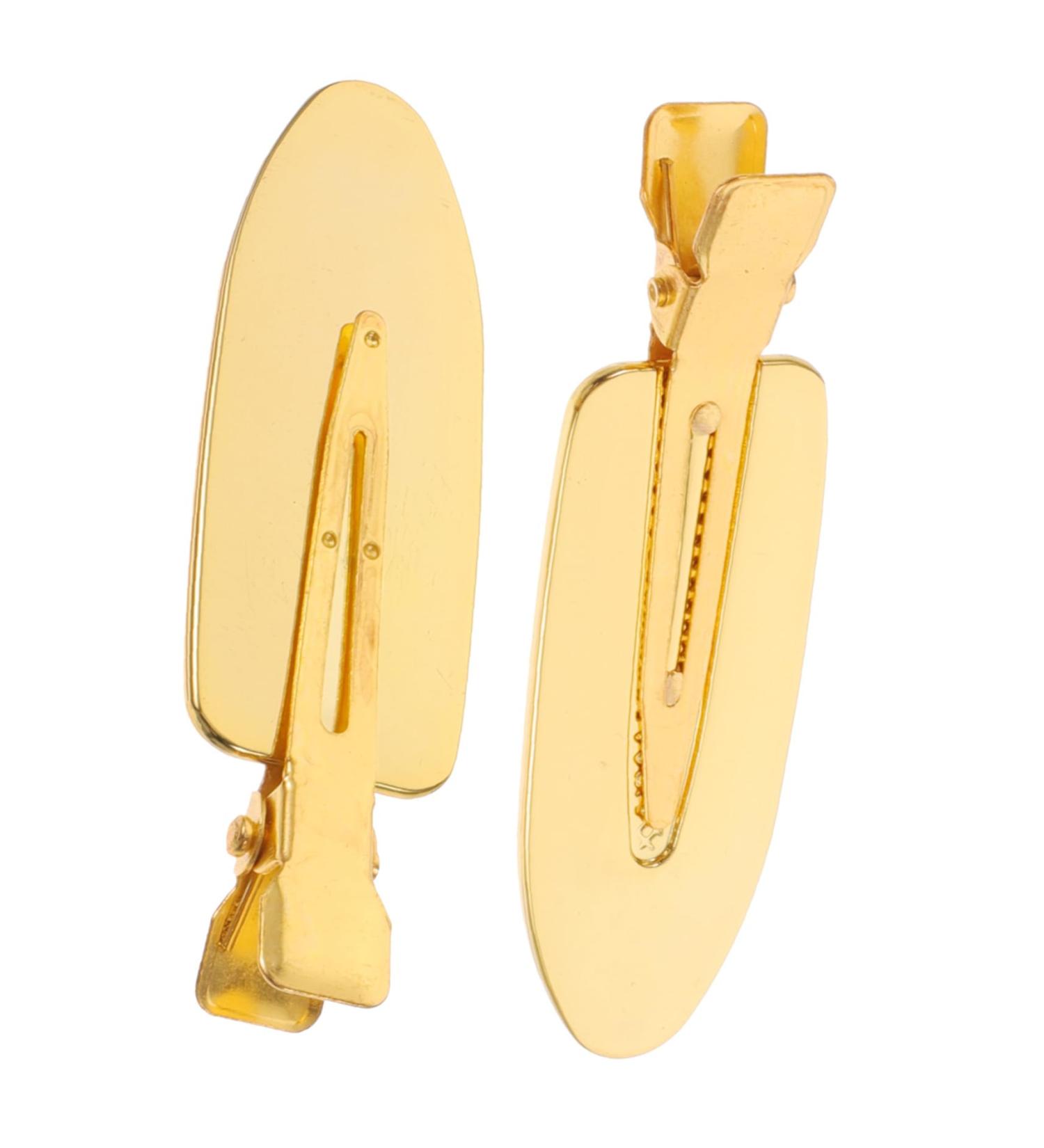 Didiseaon 1 Pair Practical Hairpins Bobby Pins Bang Clips Hairdressing Clips Hair Styling Clamps - Buy Online on SooperMarket.com