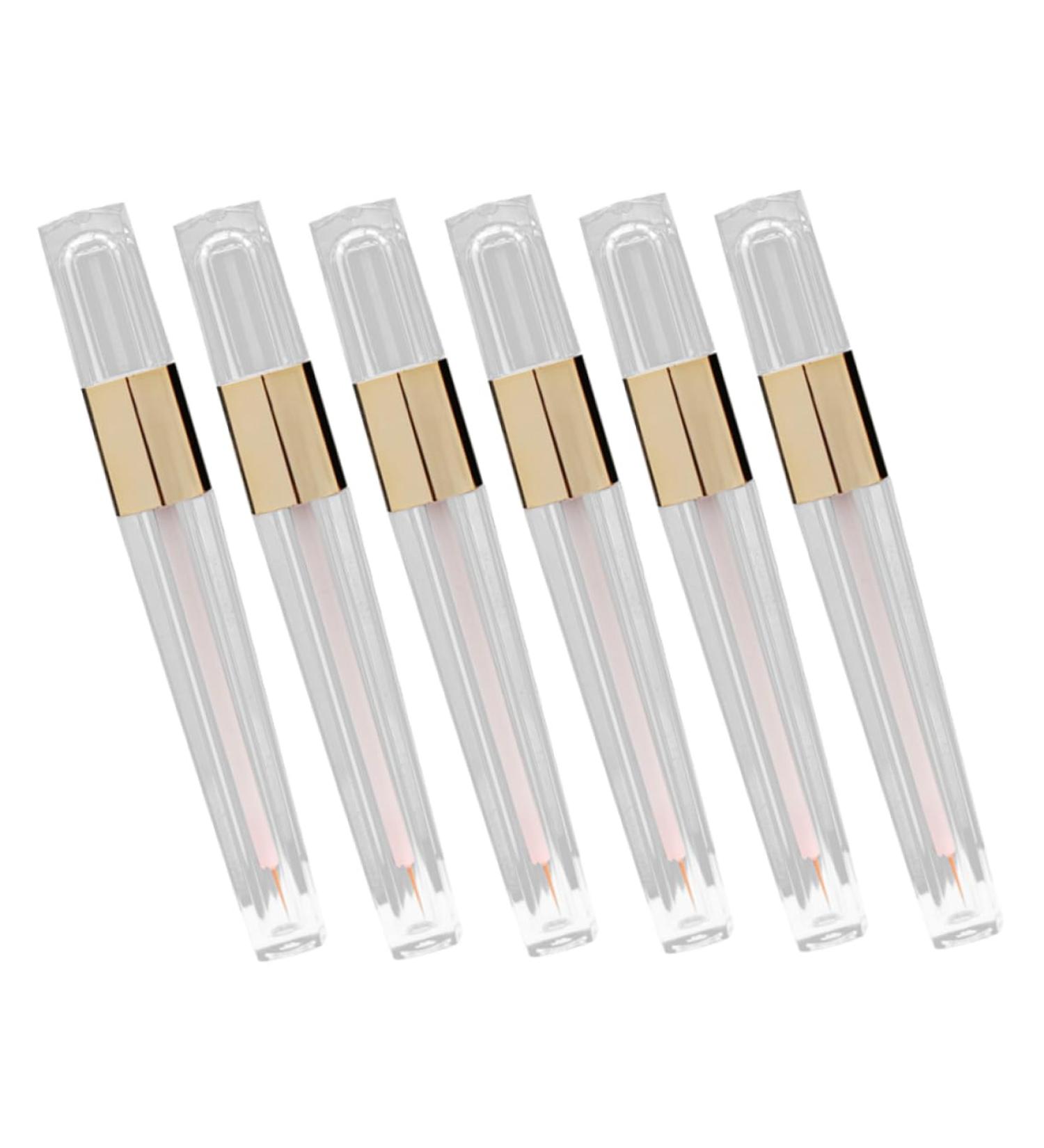 Gogogmee 6pcs Bottle Empty Mascara Dispensers Mascara Tube DIY Cosmetic Container - Buy Online on SooperMarket.com