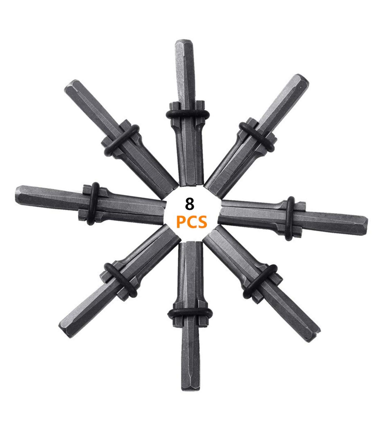 FLK Tech 8 SET 5/8 Plug Wedges & Feather Shims Concrete Rock Stone Splitter Hand Tools 16mm - Buy Online on SooperMarket.com