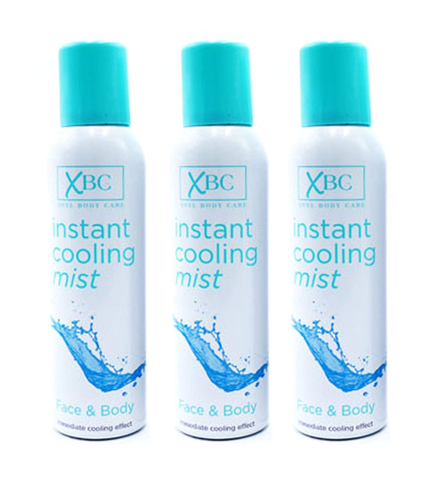 XBC Cooling Mist Spray 150ml - Pack of 3