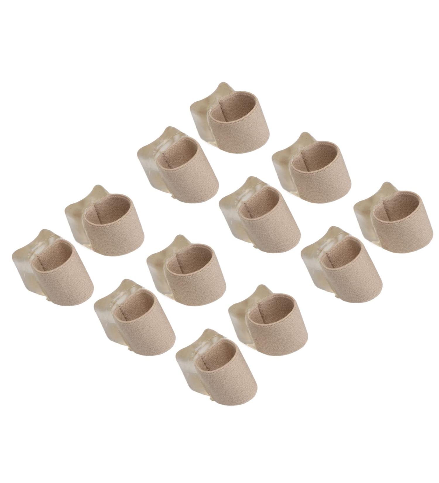 Professional Toe Corrector Set - 6 Pairs, Skin-Friendly & Elastic SEBS Belt for Bunions & Yoga - Buy Online on SooperMarket.com