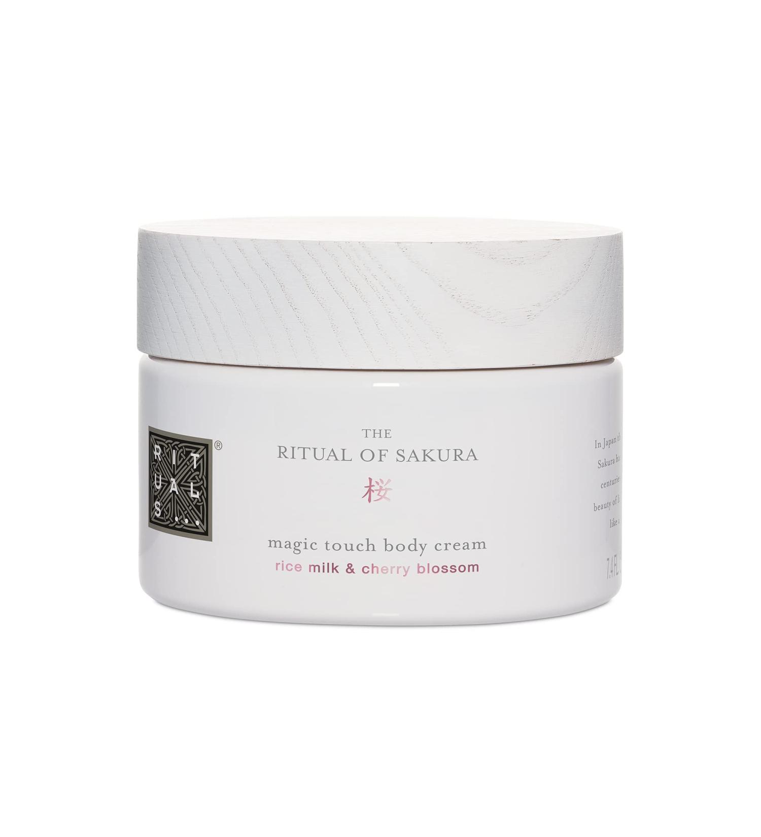 RITUALS Sakura Body Cream - Moisturizing Antioxidant Cream with Cherry Blossom & Rice Milk - 7.4 Fl Oz - Buy Online on SooperMarket.com