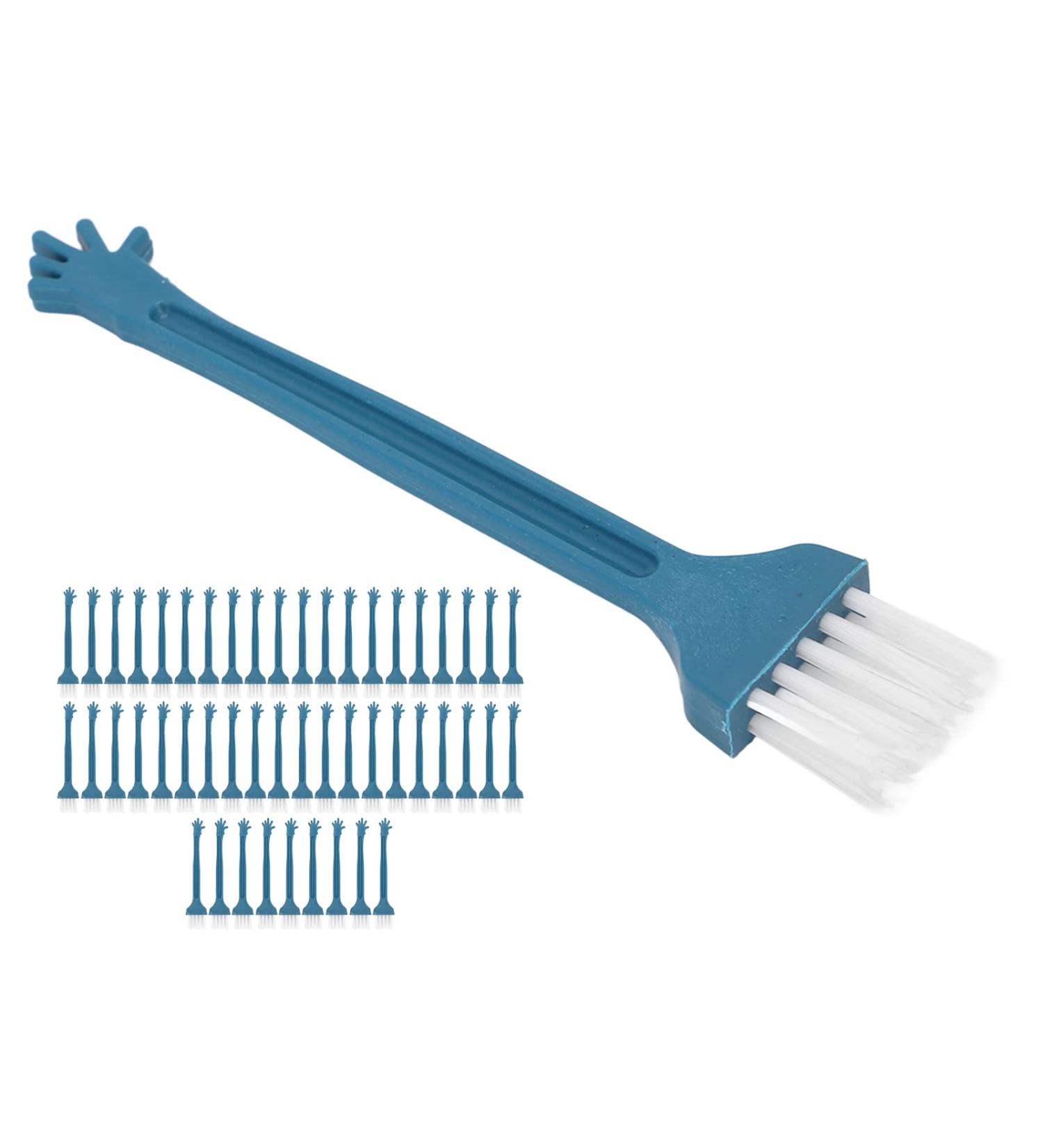 50pcs Soft Bristle Shaving Brush Set - PP Handle Cleaning Brushes for Razors & Scissors - Perfect for Dust Removal & Grooming - Buy Online on SooperMarket.com