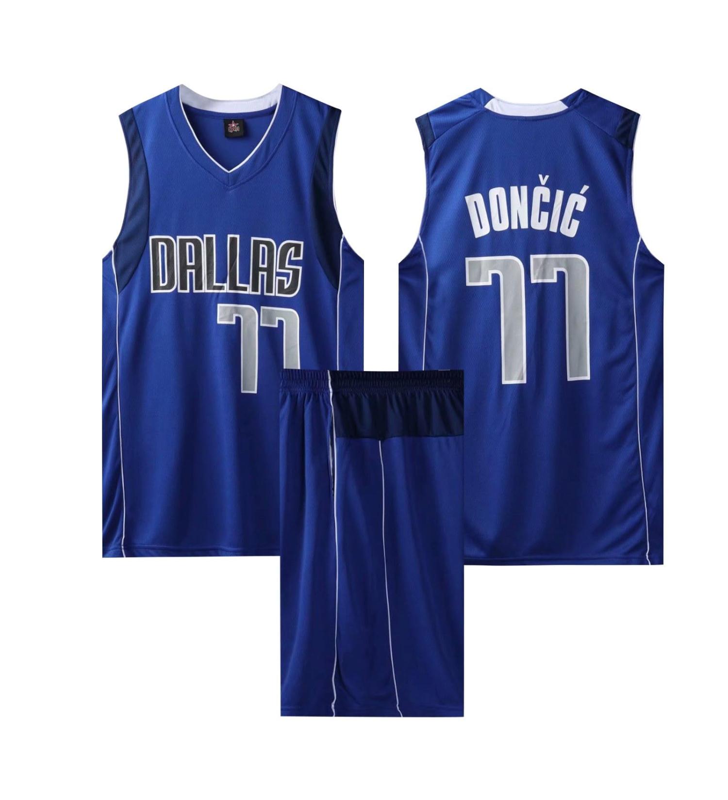 ABRTJCL Children's & Adults Basketball Jersey Set - Sleeveless Suit & Shorts A-77 Blue 2XS - Perfect for Youth and Adult Basketball Enthusiasts - Buy Online on SooperMarket.com