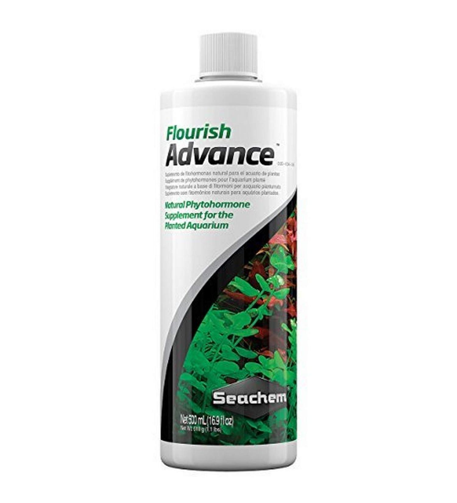 Seachem Flourish Advance Growth Supplement 500ml - Promotes Healthy Plant Growth - Buy Online on SooperMarket.com