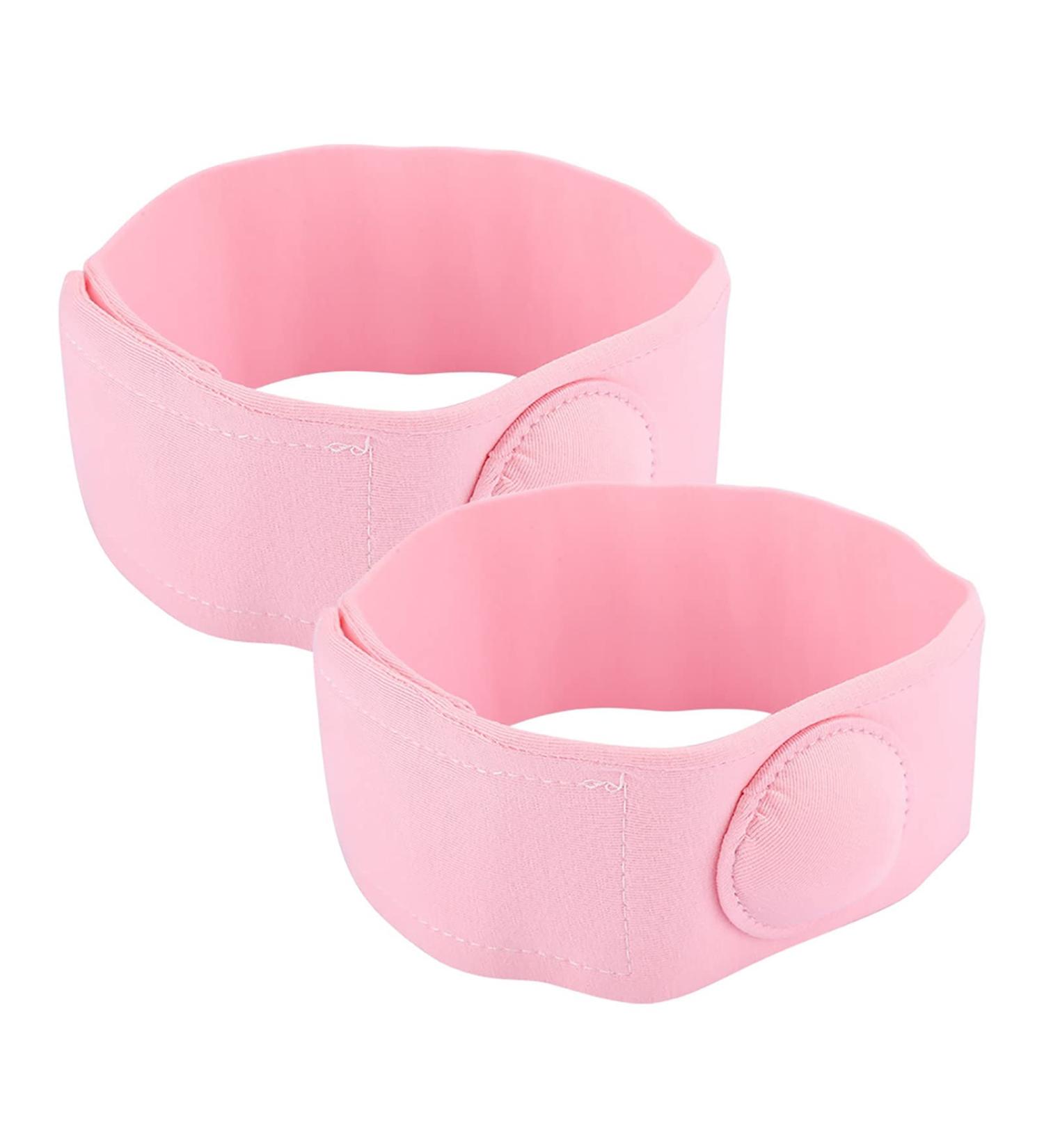 Ymiko Baby Belly Button Band - 2Pcs Umbilical Hernia Belt for Infants - Pink Color - Buy Online on SooperMarket.com