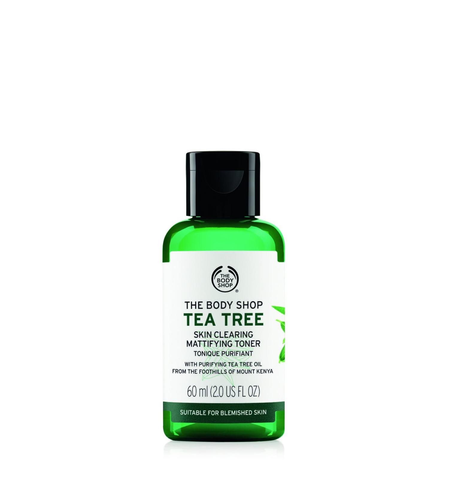 The Body Shop Tea Tree Skin Clearing Mattifying Toner  Made with Tea Tree Oil  100% Vegan  2.0 Fl. Oz 2 Fl Oz (Pack of 1)