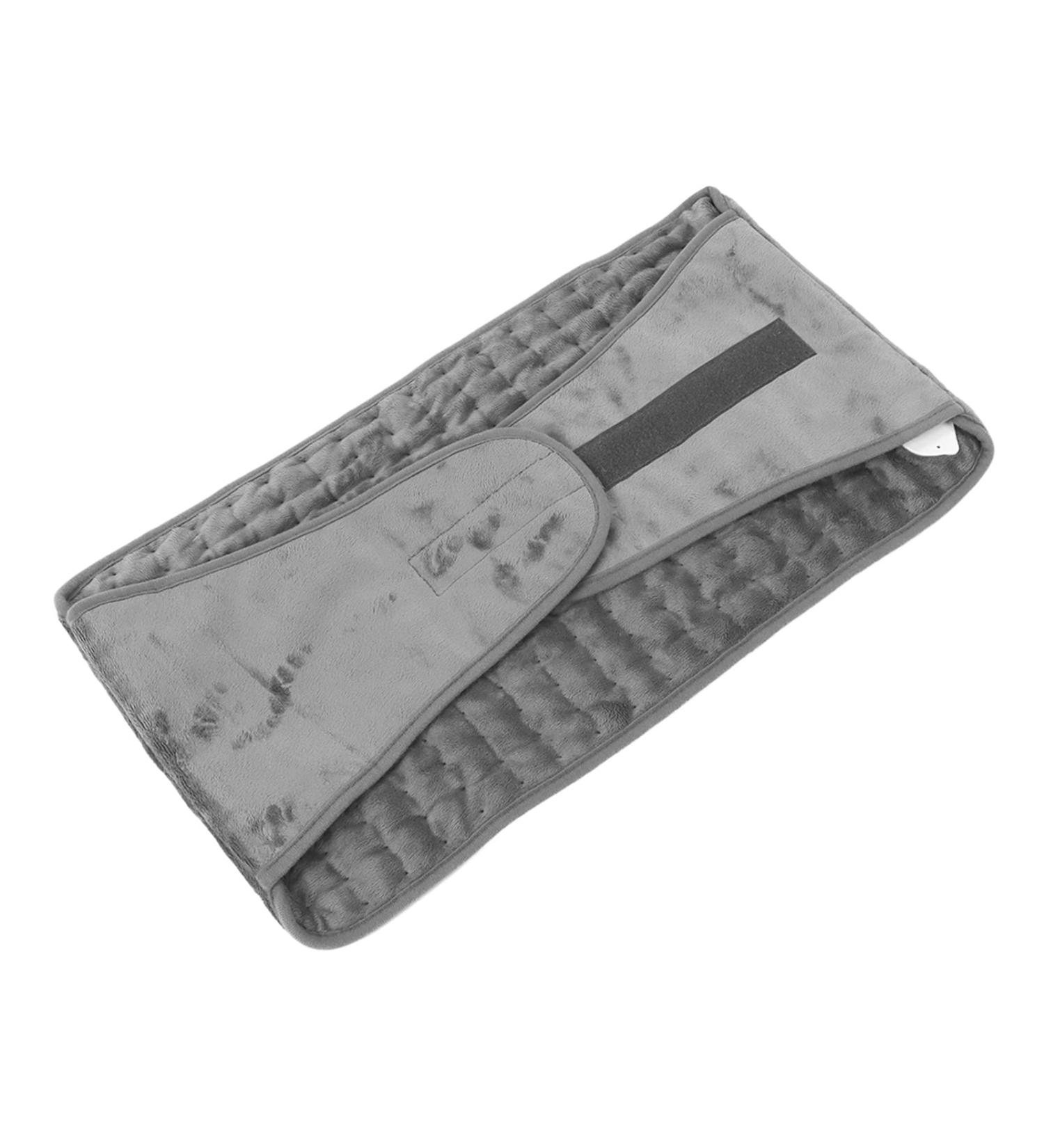 Alomejor Electric Waist Heating Blanket - Upgraded Velcro Warmer with Controller for Office Use - Gray - Buy Online on SooperMarket.com