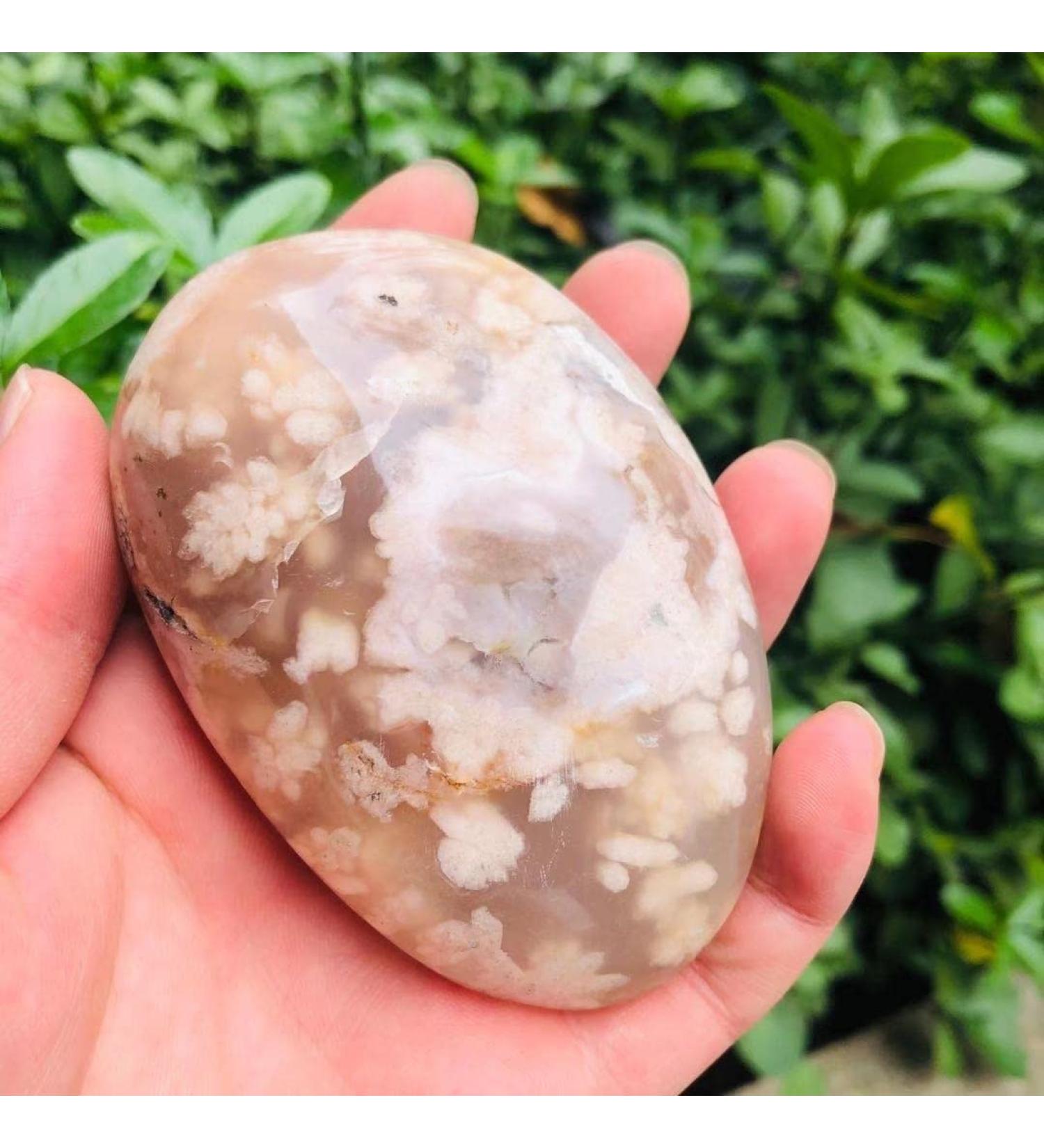 1pc 35g-260g Natural Polished Cherry Blossom Flower Agate Palm Stone forGifts Can be Used for (Color : 35g-55g) HOMEZHOU (Color : 110g-130g) - Buy Online on SooperMarket.com