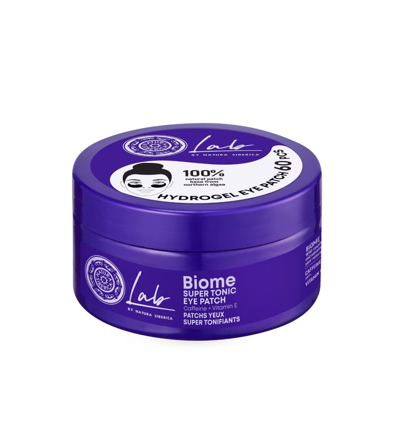 Natura Siberica Biome Super Tonic Eye Patch 60 pcs - Revitalize Your Eyes | International Shipping Available - Buy Online on SooperMarket.com