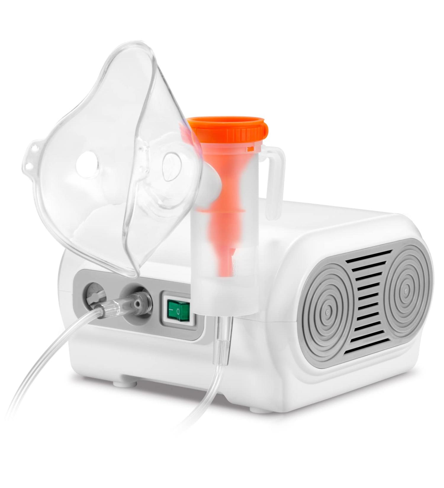 Portable Compressor Nebulizer for Adults & Kids - Personal Steam Inhaler for Breathing Problems - Buy Online on SooperMarket.com