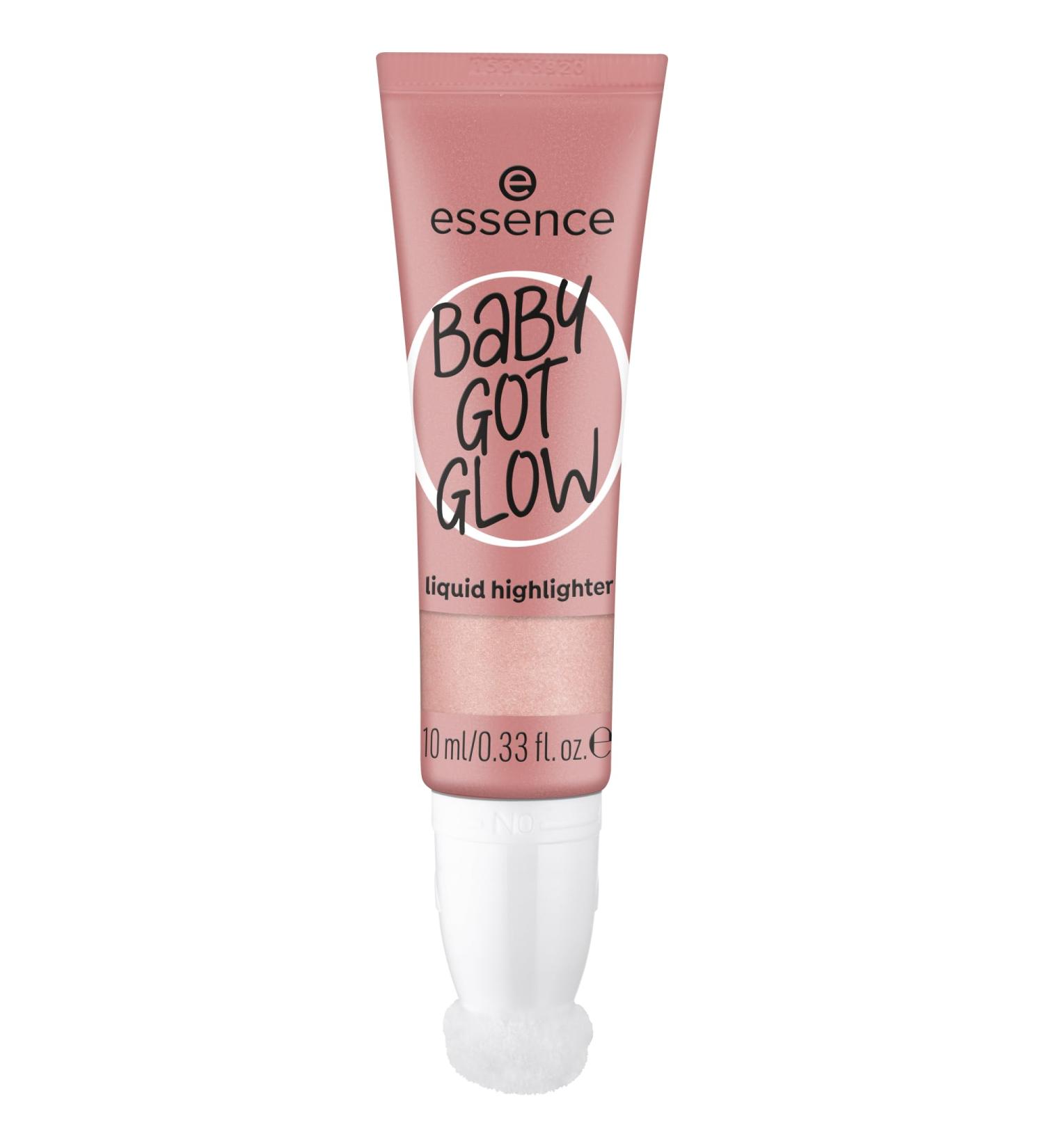 Essence Baby Got Glow Liquid Highlighter No. 20 - Violet Vegan Oil-Free Paraben-Free Glossy Finish 10ml | International Shipping Available - Buy Online on SooperMarket.com