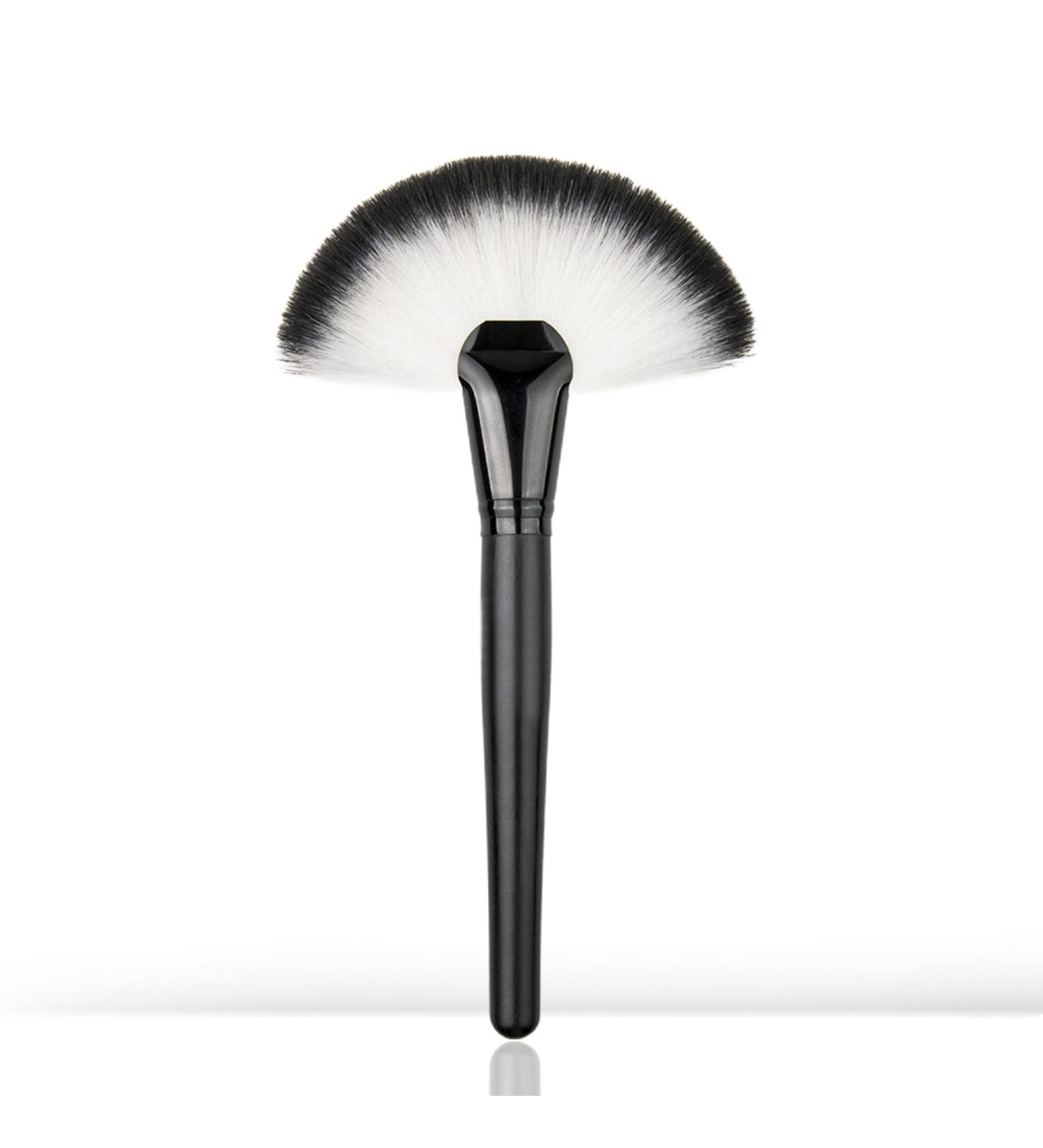 SKYPIA Professional Large Fan Makeup Brush - Blush, Bronzer, Highlighting Tool - Buy Online on SooperMarket.com