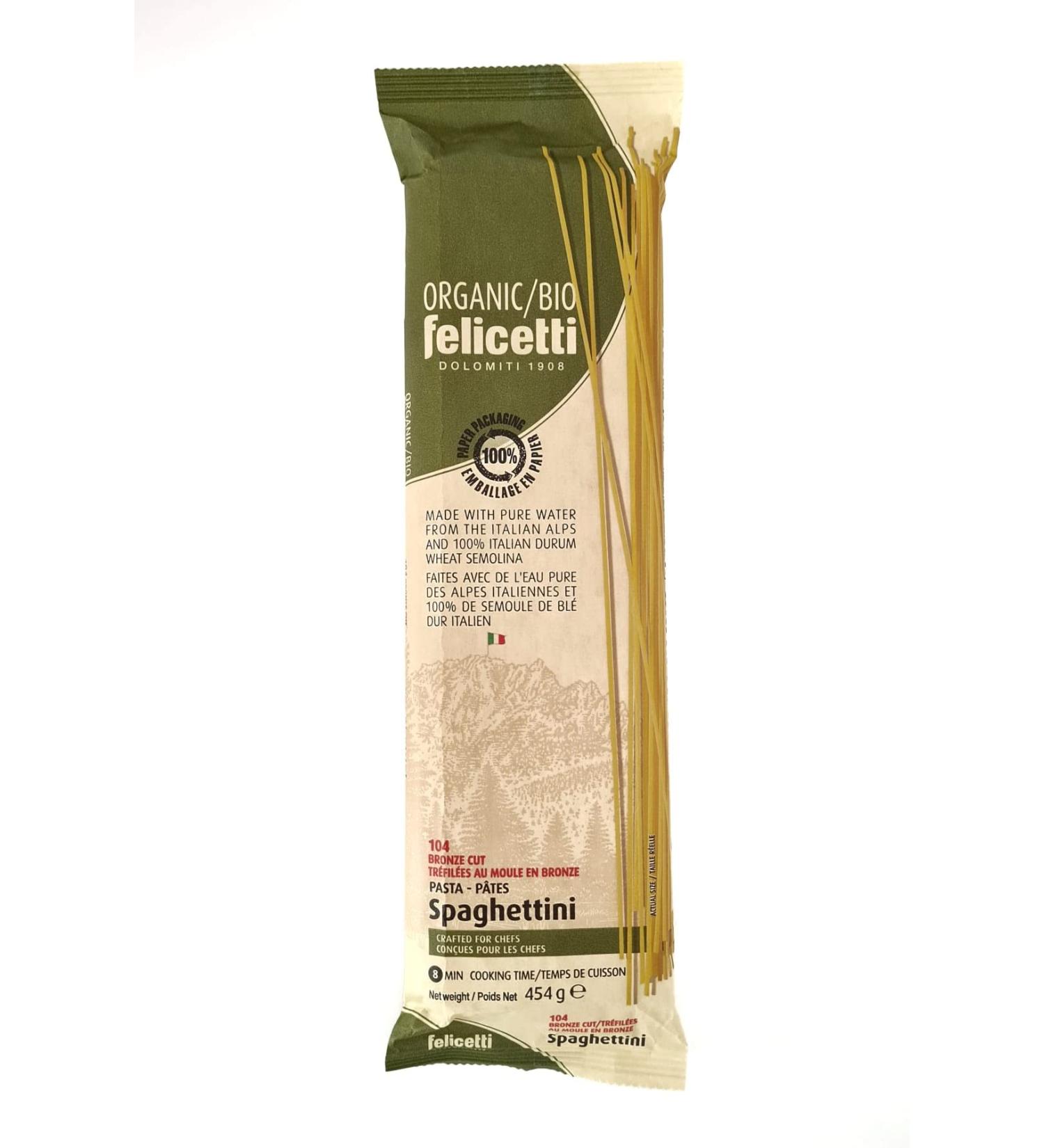 Organic White Spaghettini