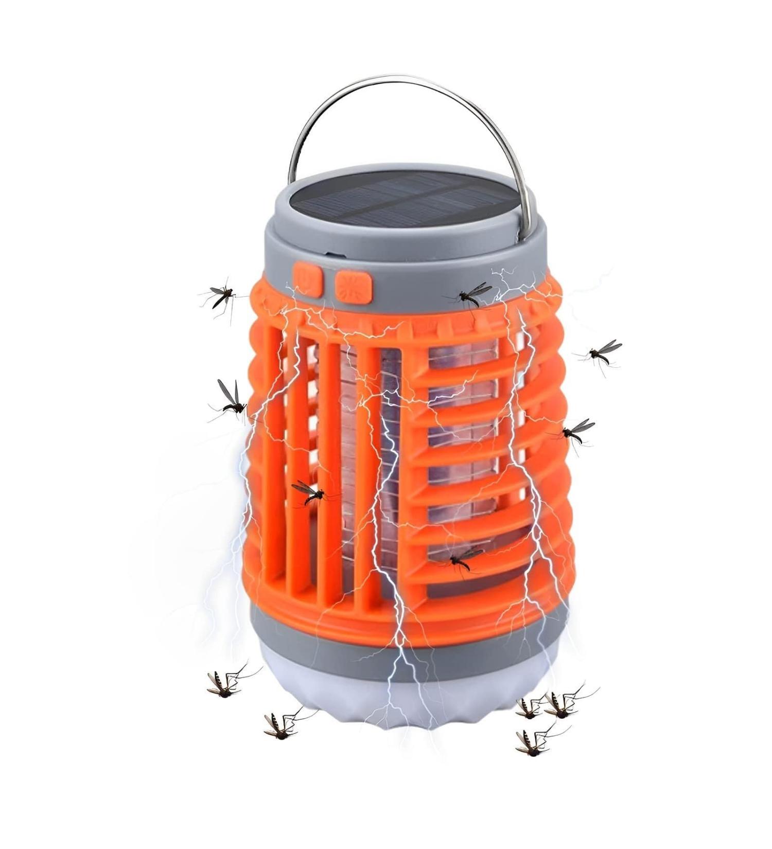 Electric Mosquito Killer Lamp Mosquito Lamp Electric Fly Killer Mosquito Zapper Mosquito Trap Camping Portable Mosquito Killer Indoor Solar Mosquito Killer Lamp(Color:Orange) - Buy Online on SooperMarket.com