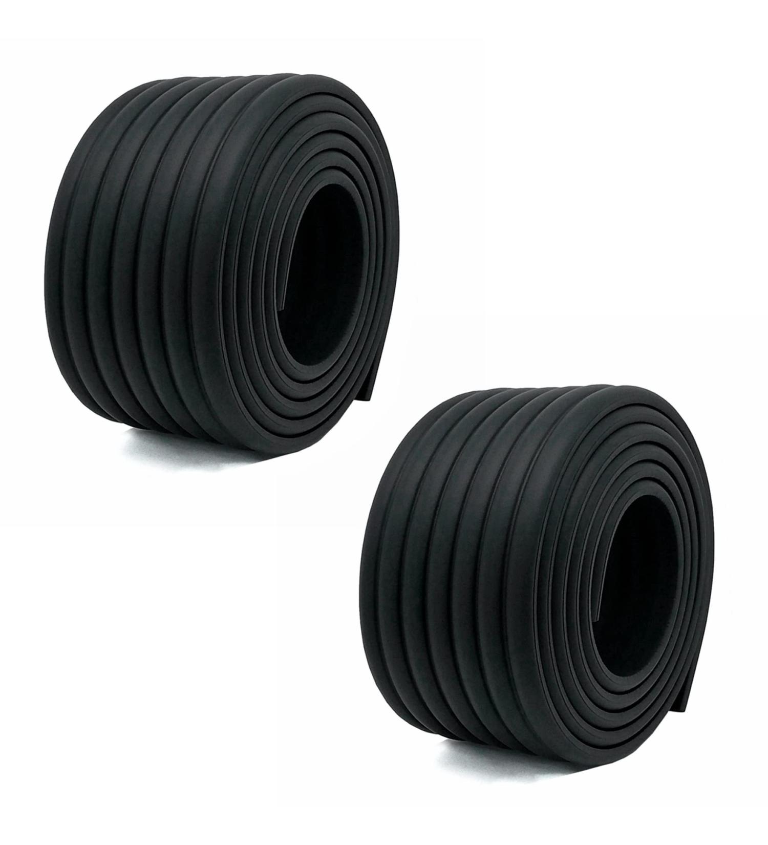 M2cbridge Multifunctional Edge and Corner Guard Baby Safety Bumper 6.5 Ft - Black (6.5ft x 2) - Buy Online on SooperMarket.com