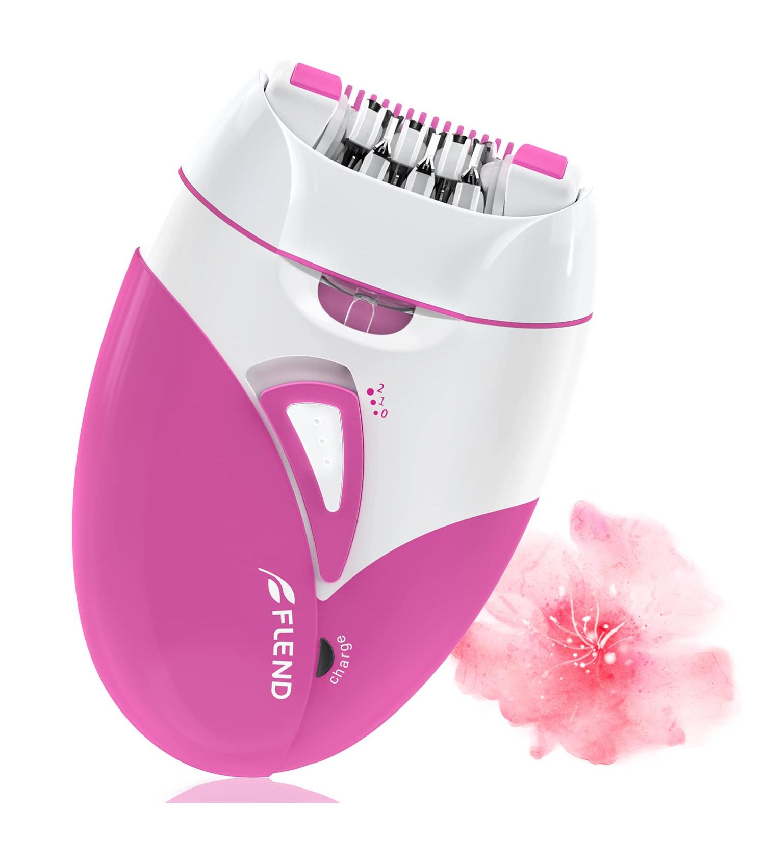 Portable Facial Epilator for Women - Smooth Glide Hair Removal for Face and Bikini Area - Buy Online on SooperMarket.com
