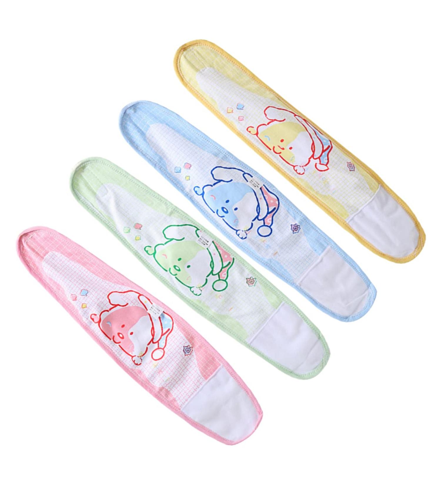CRAFTHROU 4pcs Toddler Belt- Colic Relief for Newborns, Navel Band for Baby Protector - Nursing Belt for Postpartum Relief | Kids & Men's Belt - Buy Online on SooperMarket.com