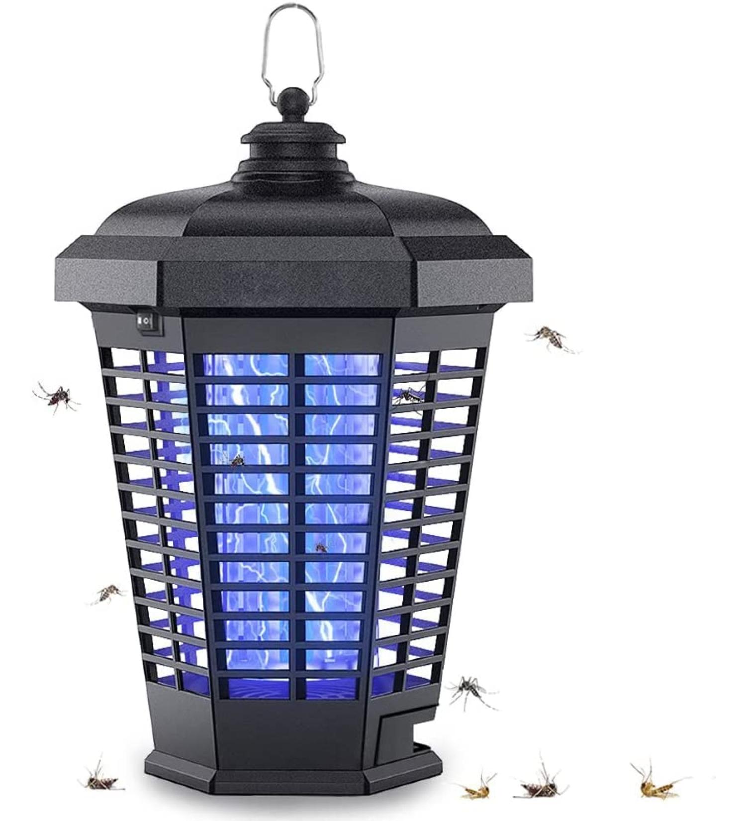 Electric Bug Zapper 18W Mosquito Killer Outdoor IPX4 Waterproof High Powered 4200V Electric Mosquito Zapper Fly Trap for Home Garden Patio Office - Buy Online on SooperMarket.com