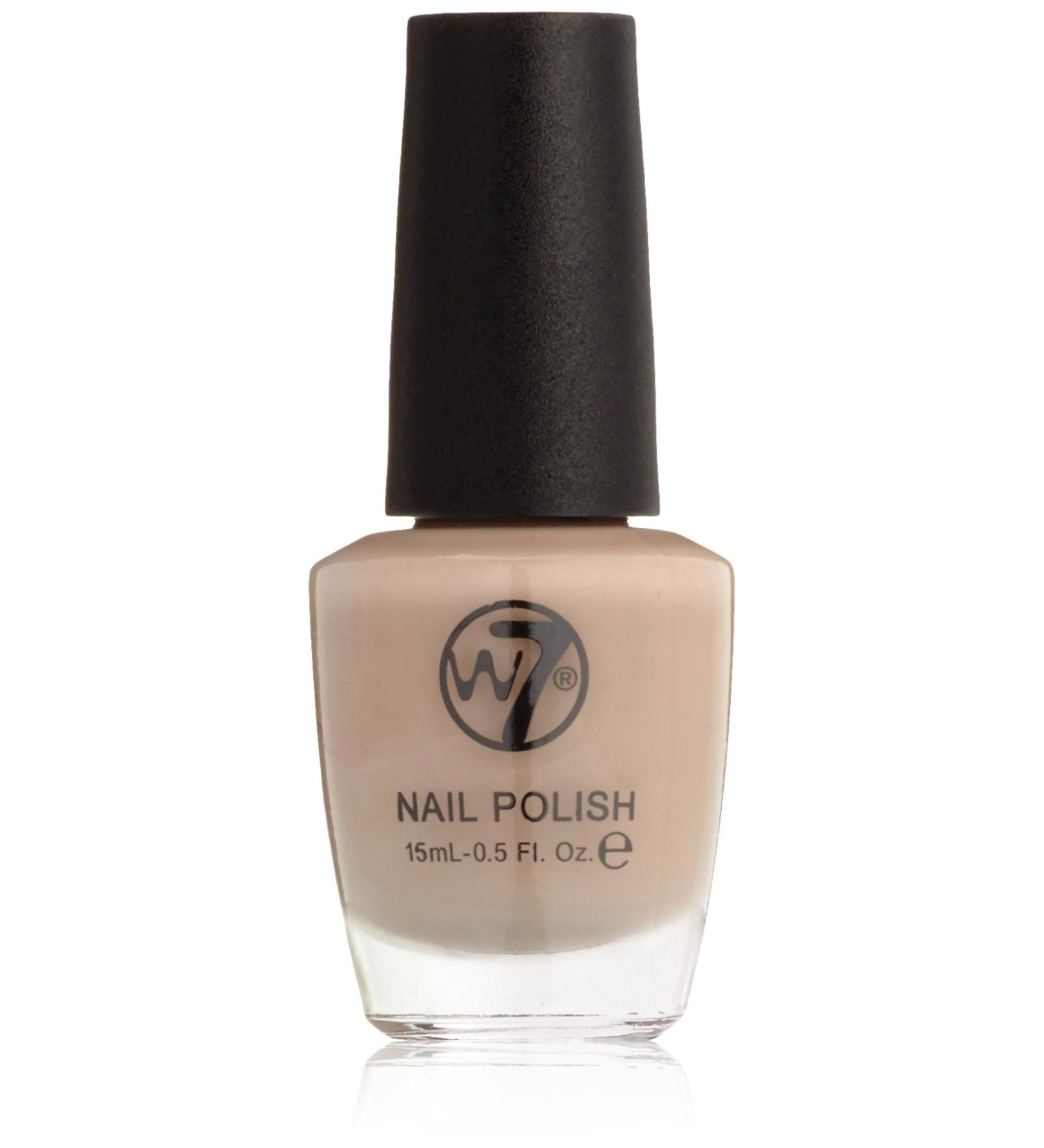 W7 Cosmetics Nail Polish Number 130 Cafe Au Lait 15 ml