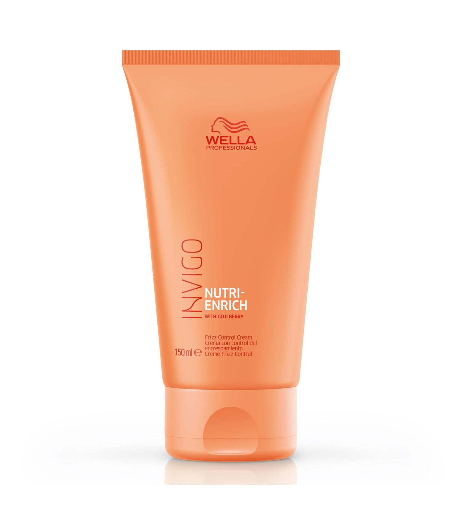 Wella Professionals Invigo Nutri-Enrich Frizz Control Cream 5.07 oz | Deeply Nourishing for Dry & Damaged Hair - Buy Online on SooperMarket.com