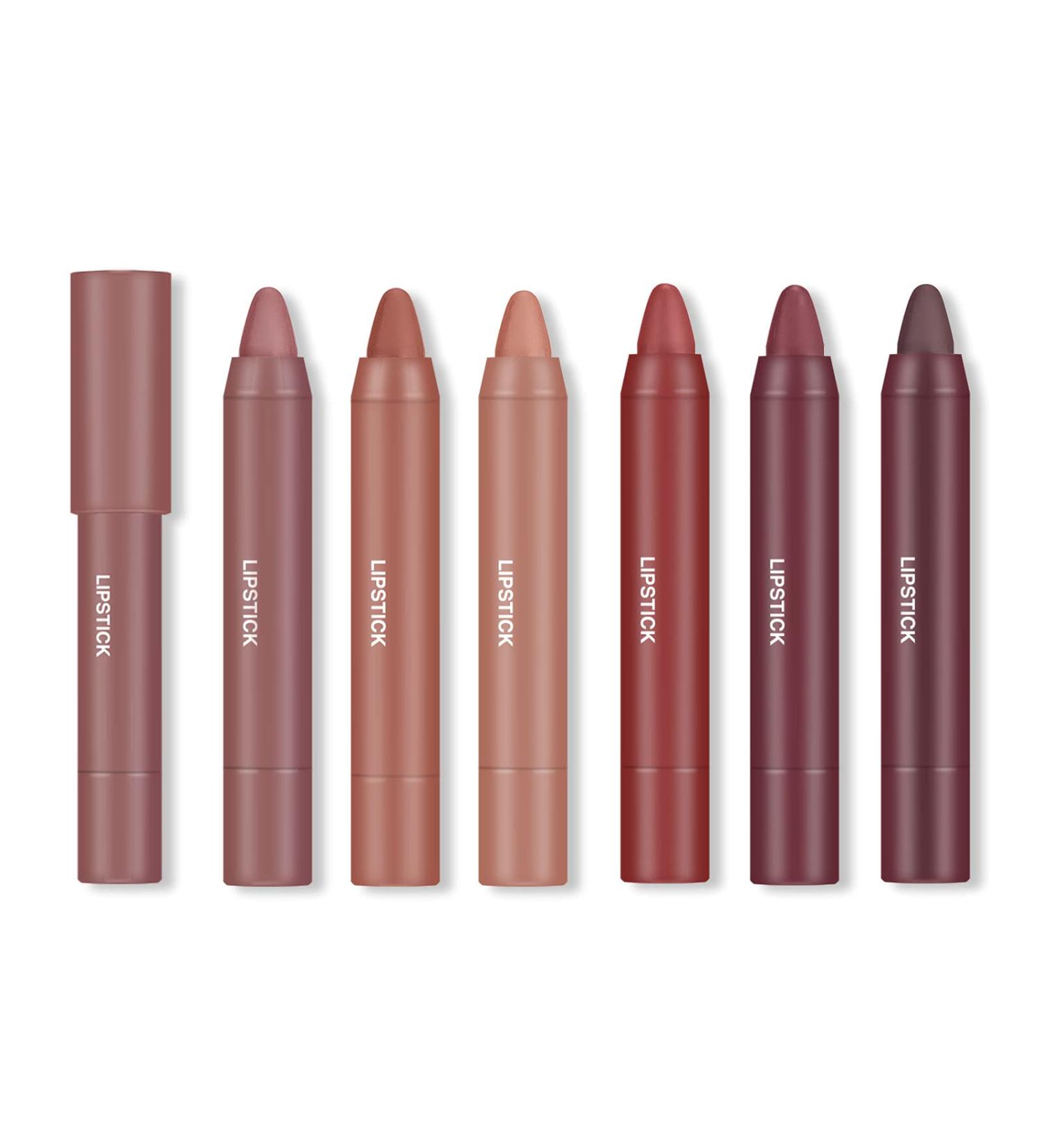 Ownest 6-Piece Matte Velvet Lipstick Set for Women - Long Lasting & Moisturizing - Buy Online on SooperMarket.com
