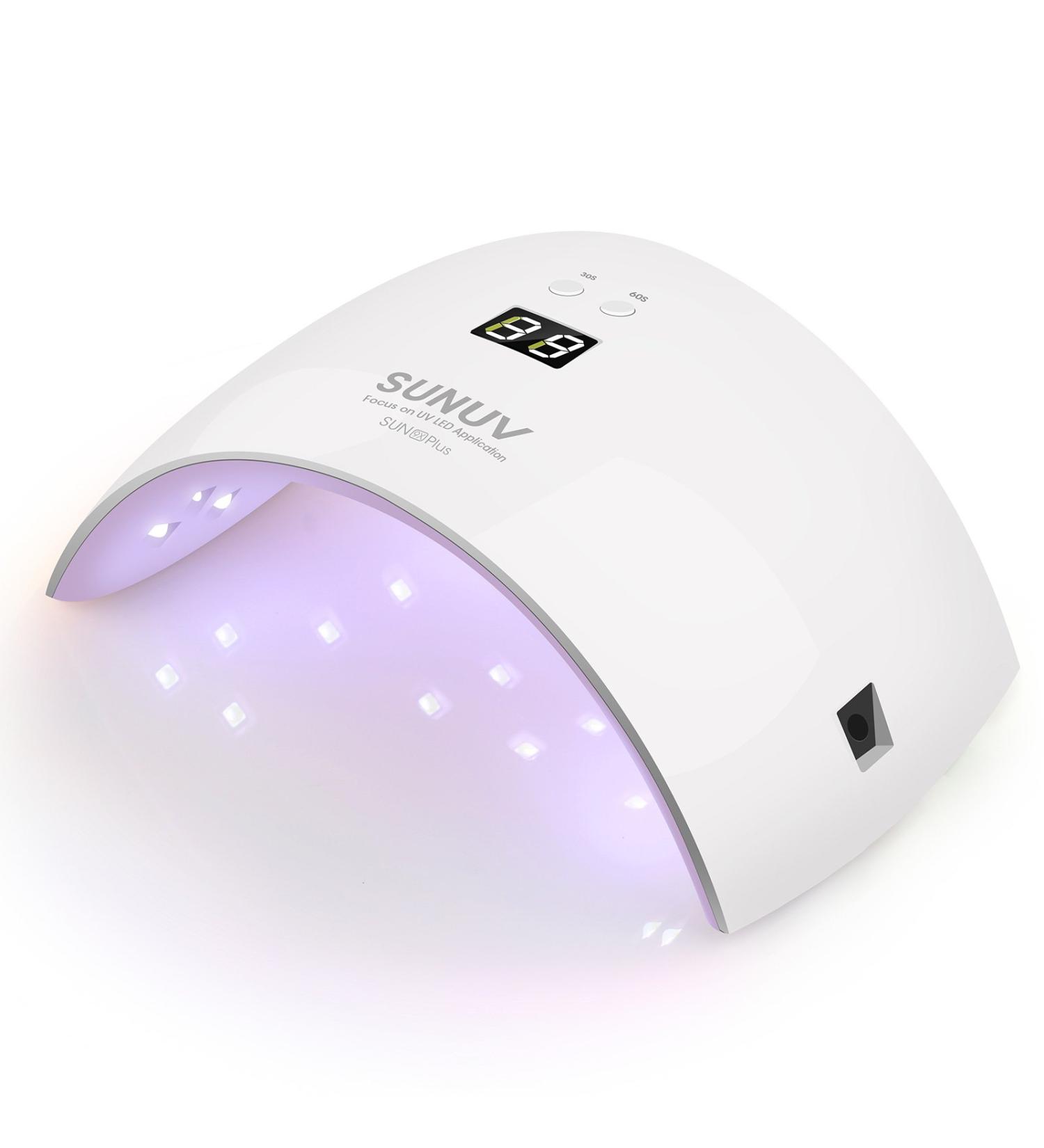 SUNUV 36W UV LED Gel Nail Lamp with Sensor, LCD Screen and 30s/60s Timer - Buy Online on SooperMarket.com