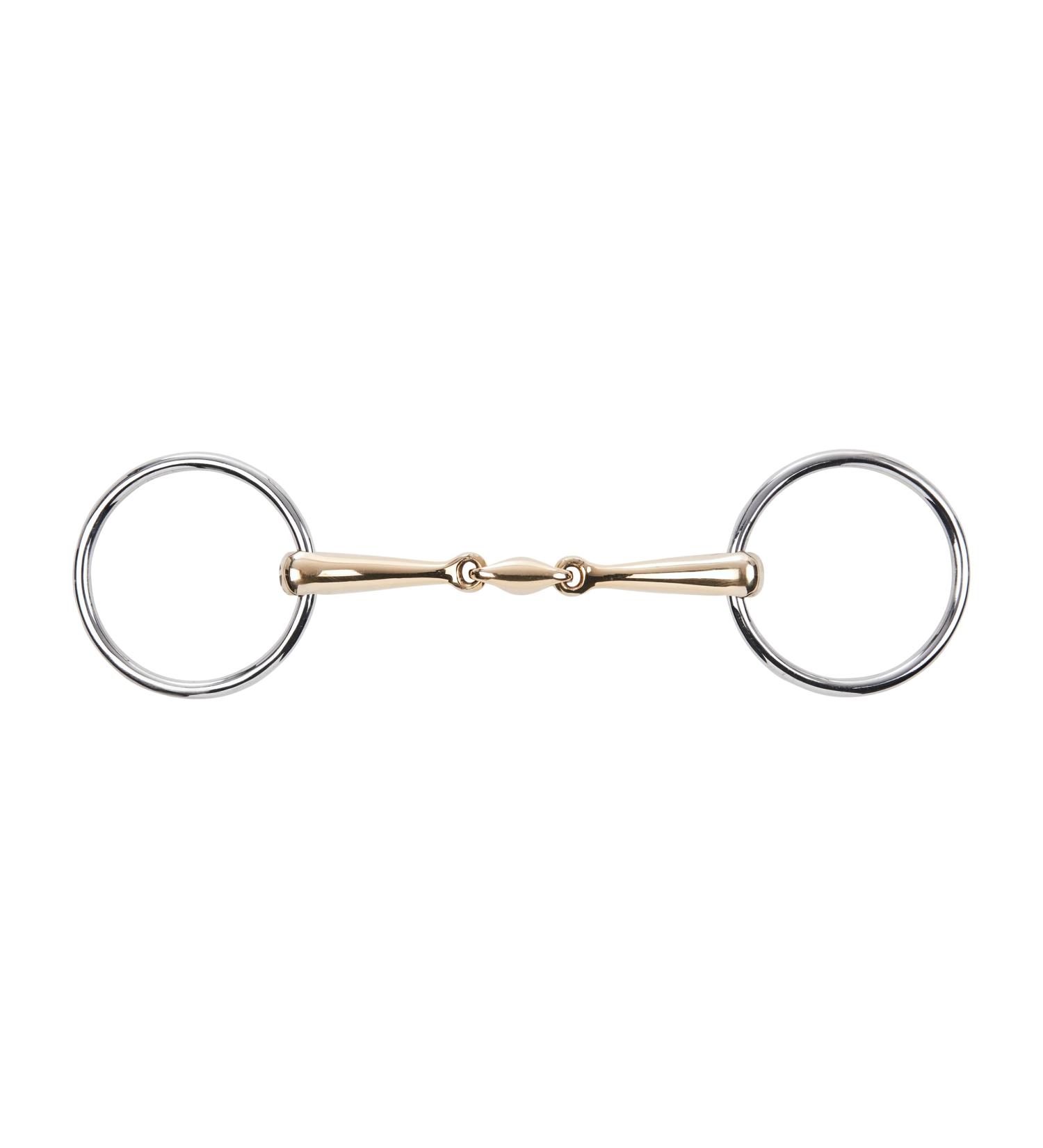 Buy Busse Loose Ring KAUGAN 14 mm Double Jointed 15.5 Premium Equestrian Bit for Optimal Comfort | International Shipping Available - Buy Online on SooperMarket.com