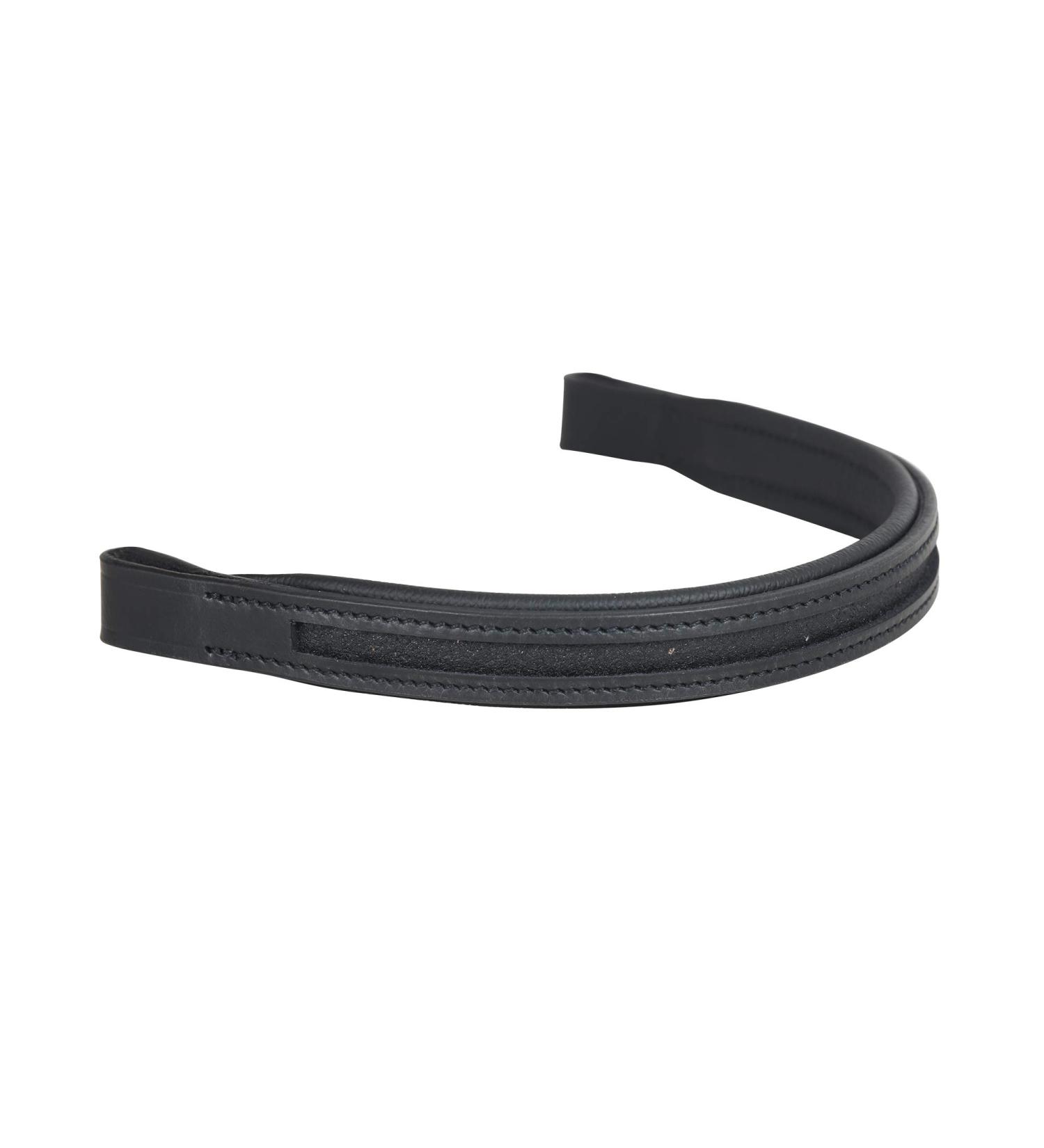 YOU Headband Empty Channel Blank Leather 8 mm Straight Form Cob (15'') Havana