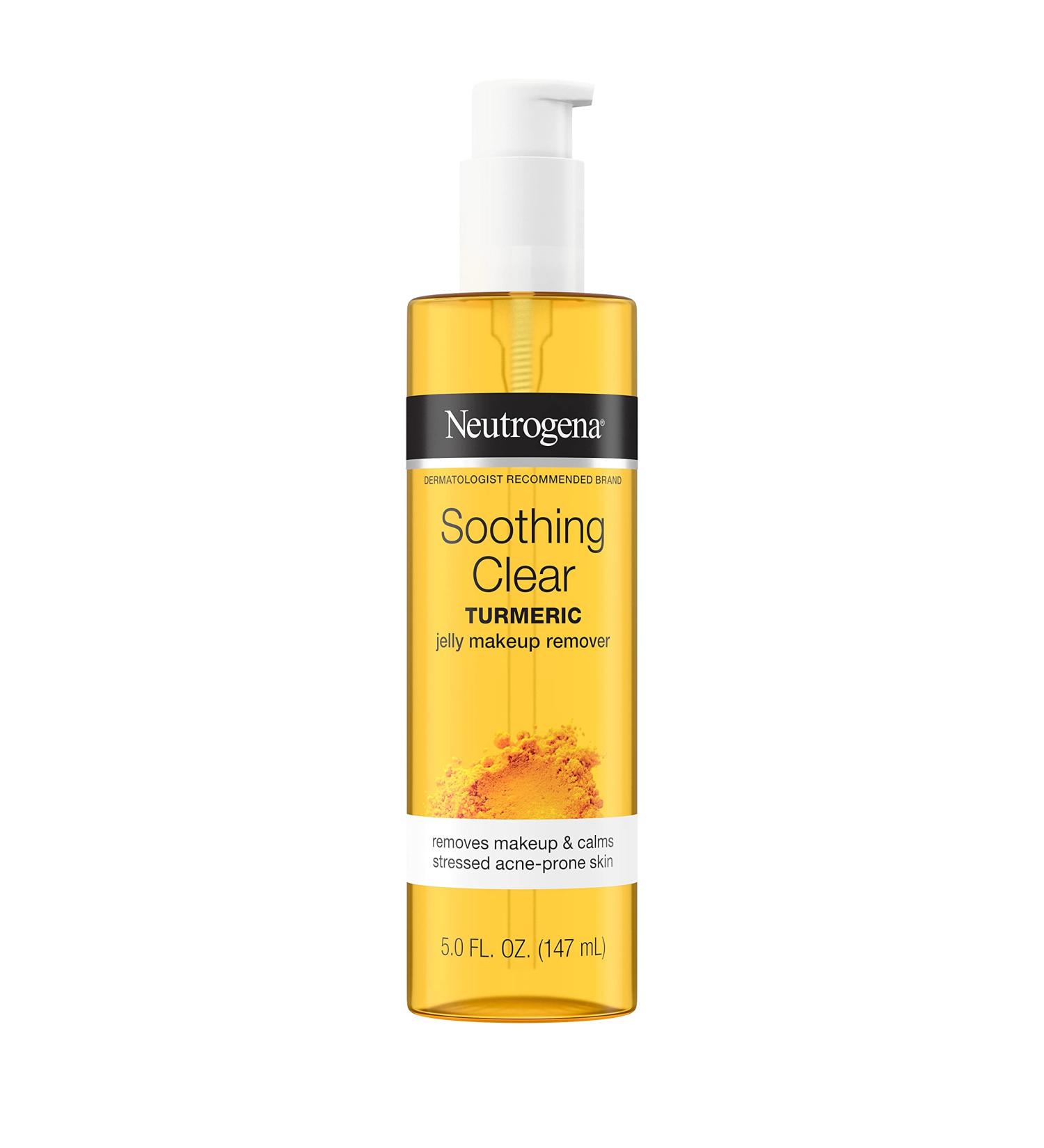 Neutrogena Soothing Clear Turmeric Jelly Makeup Remover