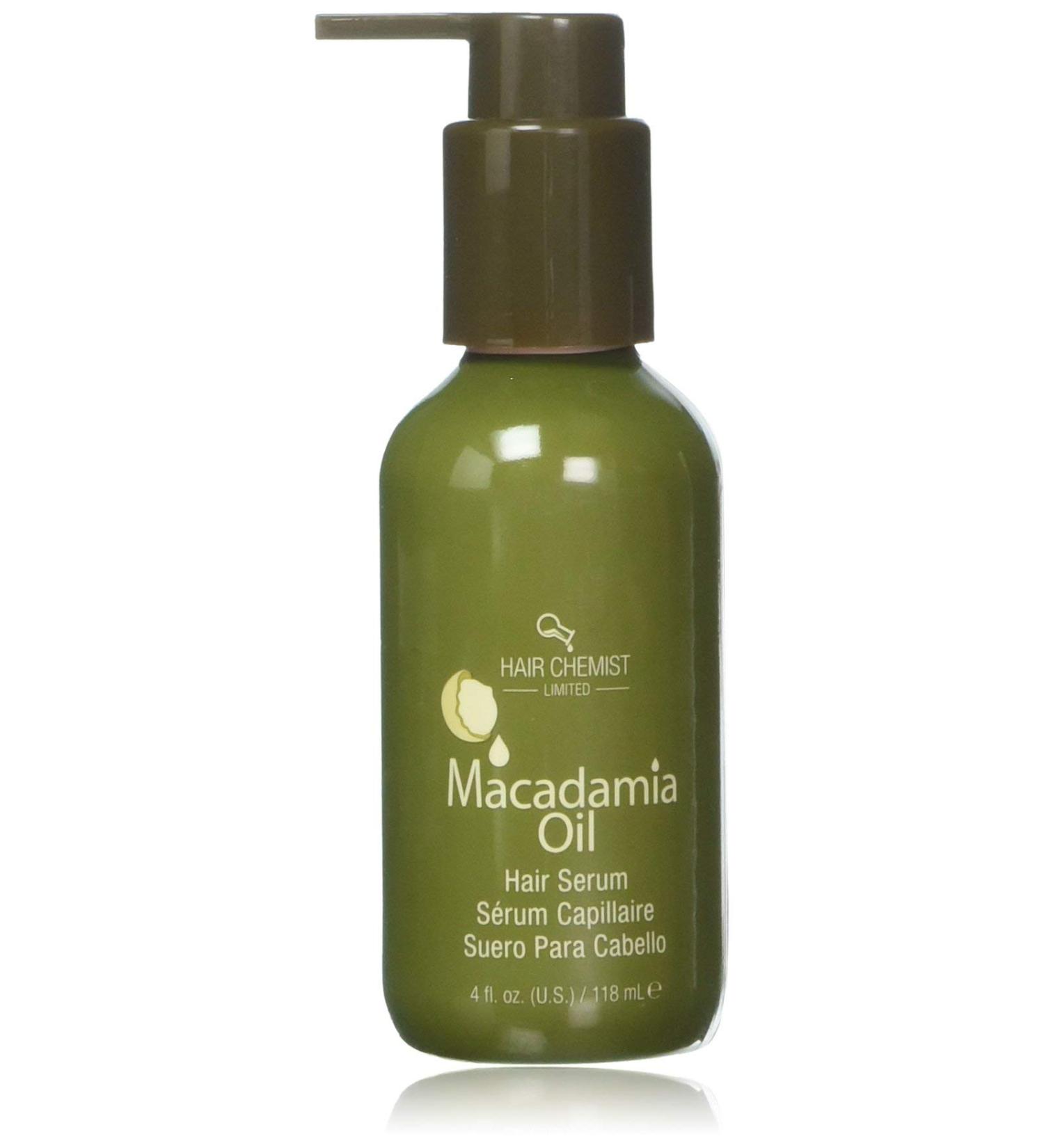Buy Hair Chemist Macadamia Oil Hair Serum 4oz - Nourishing & Revitalizing Hair Treatment | International Shipping Available - Buy Online on SooperMarket.com
