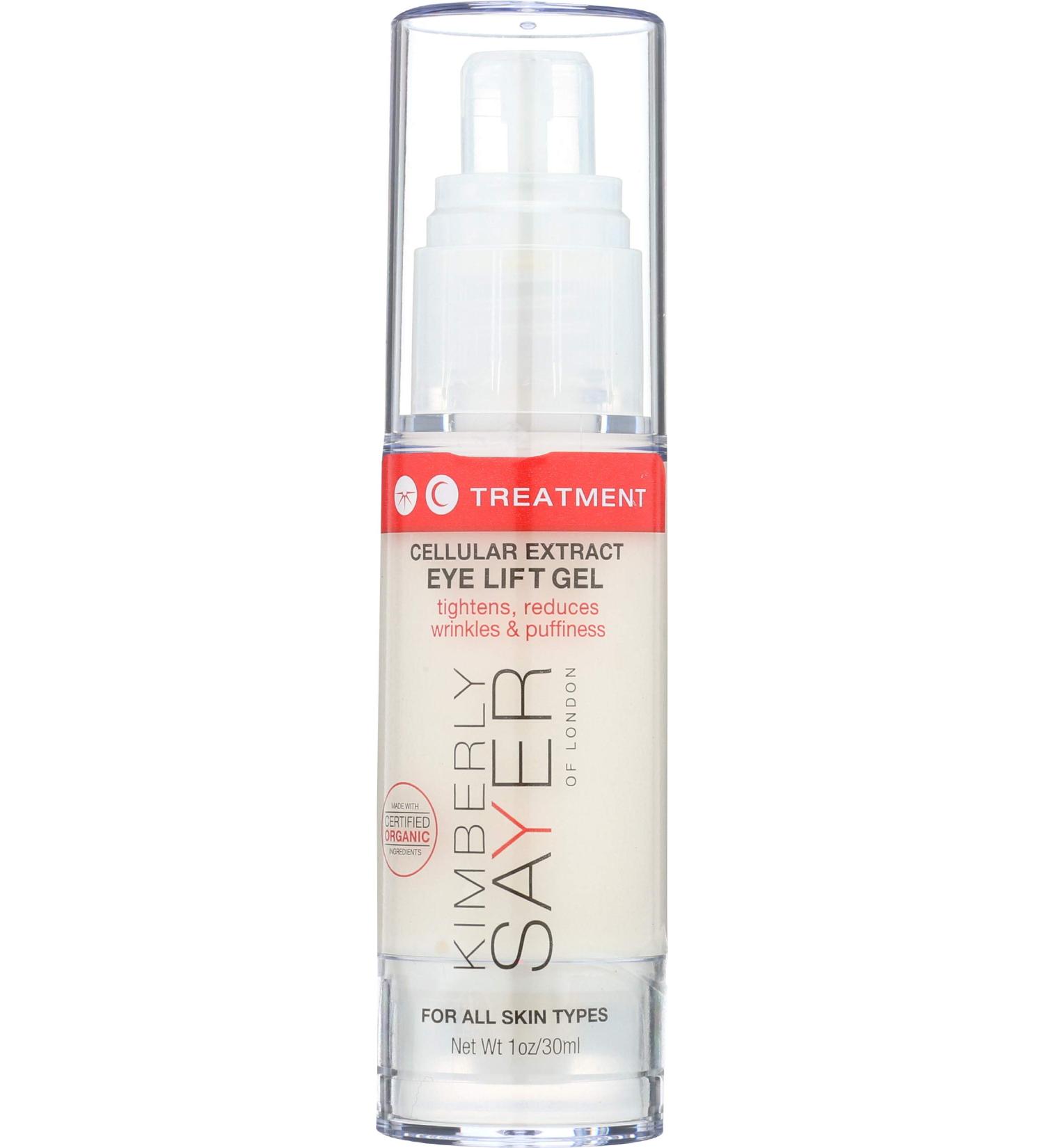 KIMBERLY SAYER Eyelift Gel 1 OZ - Reduce Puffiness and Dark Circles - Buy Online on SooperMarket.com