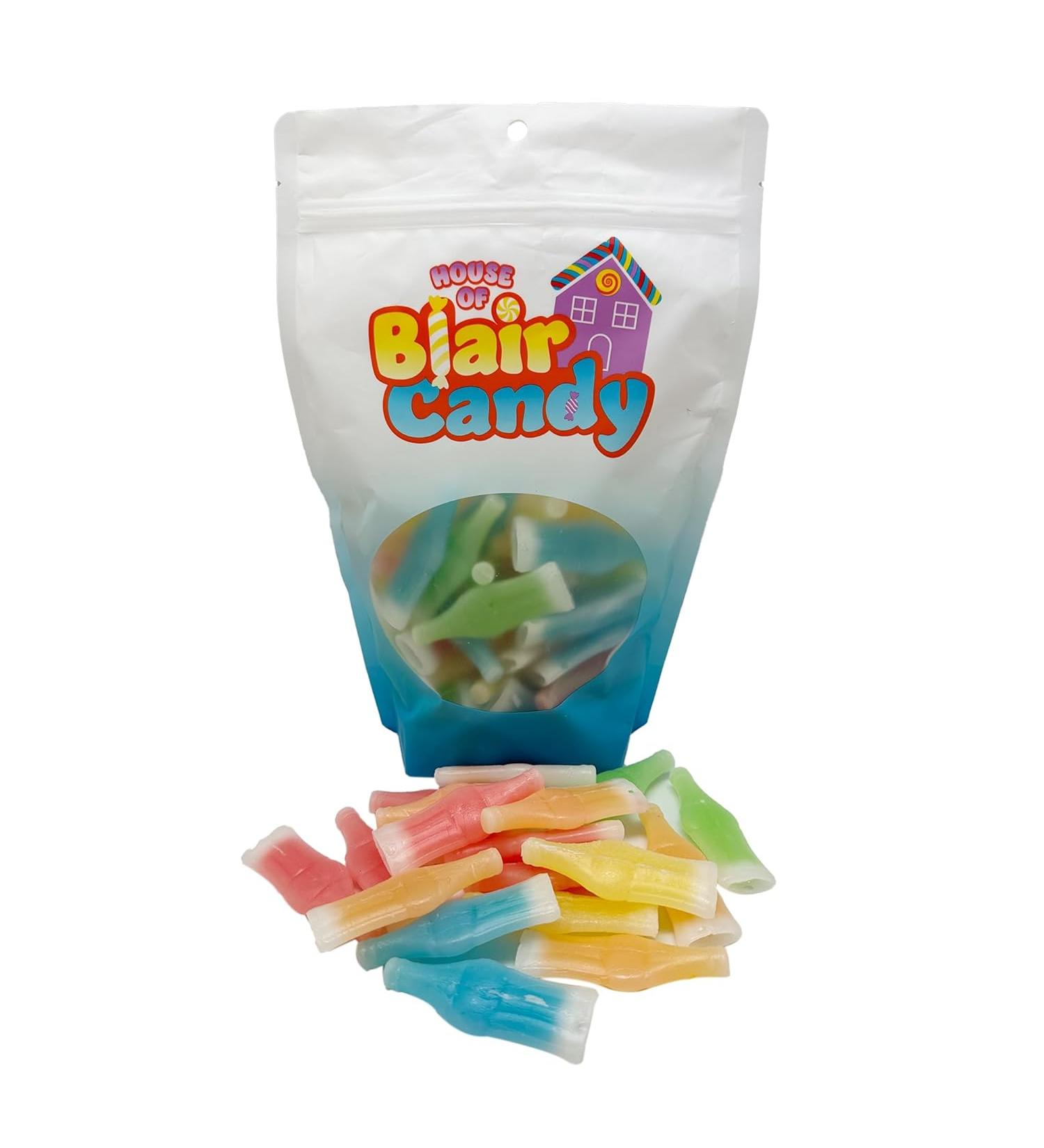 Nik-L-Nips Wax Bottles Candy Drinks - 1LB Bulk in Resealable Bag - Retro Vintage Nostalgic Candies - Buy Online on SooperMarket.com