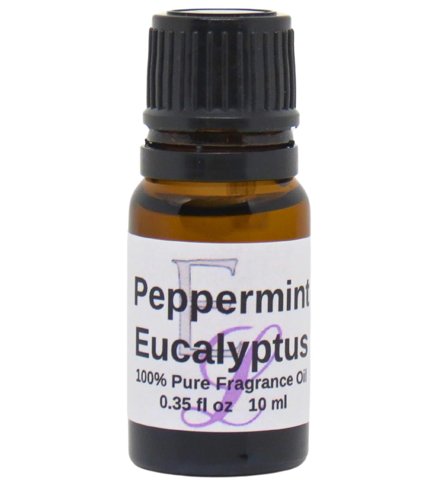 Peppermint Eucalyptus Fragrance Oil - 10ml | Premium Long Lasting Aromatherapy Diffuser Oil - Eclectic Lady - Buy Online on SooperMarket.com