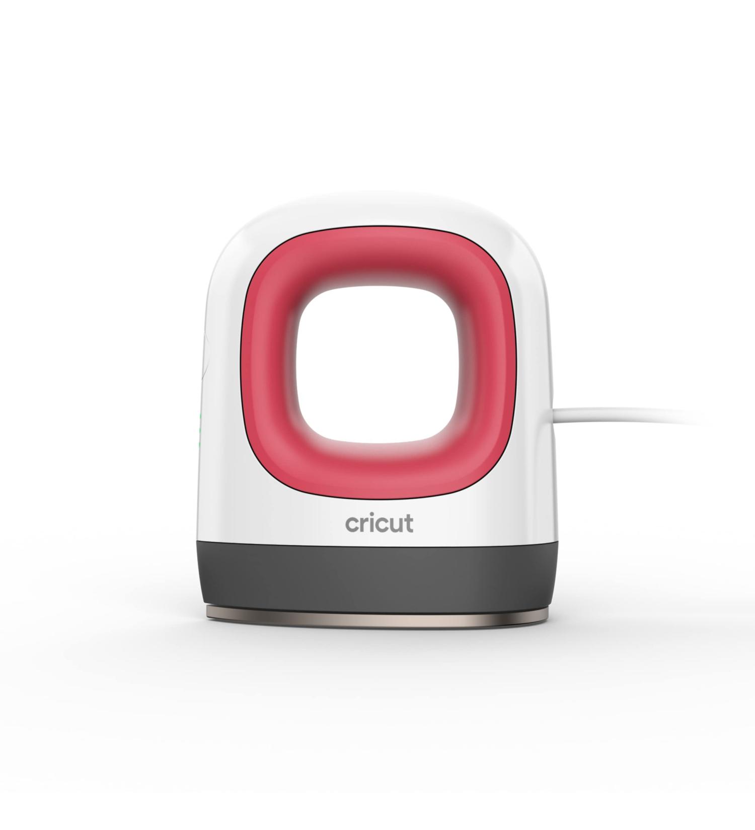 Cricut EasyPress Mini Heat Press - Compact & Lightweight Raspberry for Shoes, Stuffed Animals, Hats & More | 3 Heat Settings & Precision Tip - Buy Online on SooperMarket.com