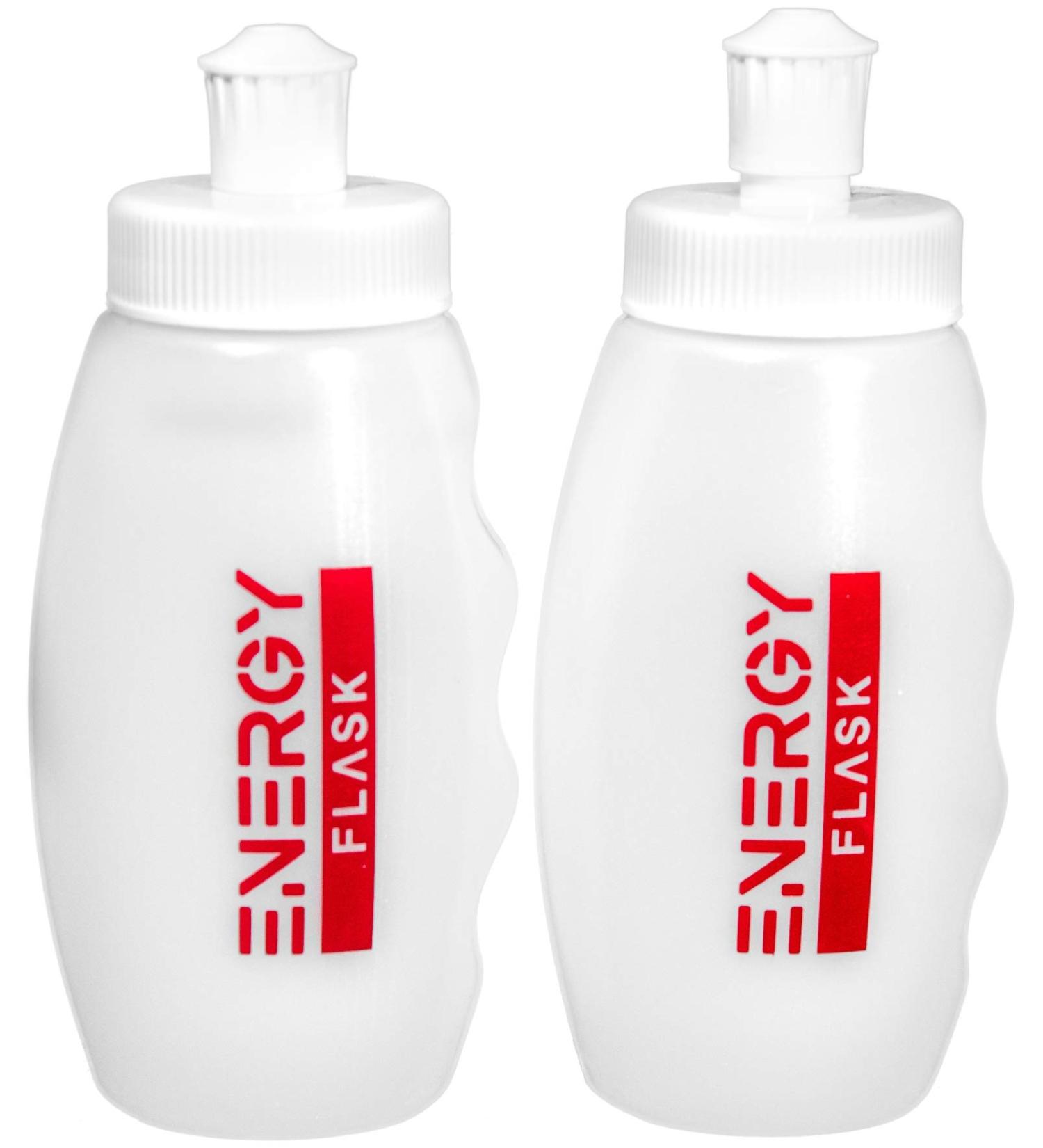 (2 Pack) 110ml Small Semi-Rigid Refillable Gu Flask for Sports Nutrition - Cycling, Running, Triathlons, Marathons - Buy Online on SooperMarket.com