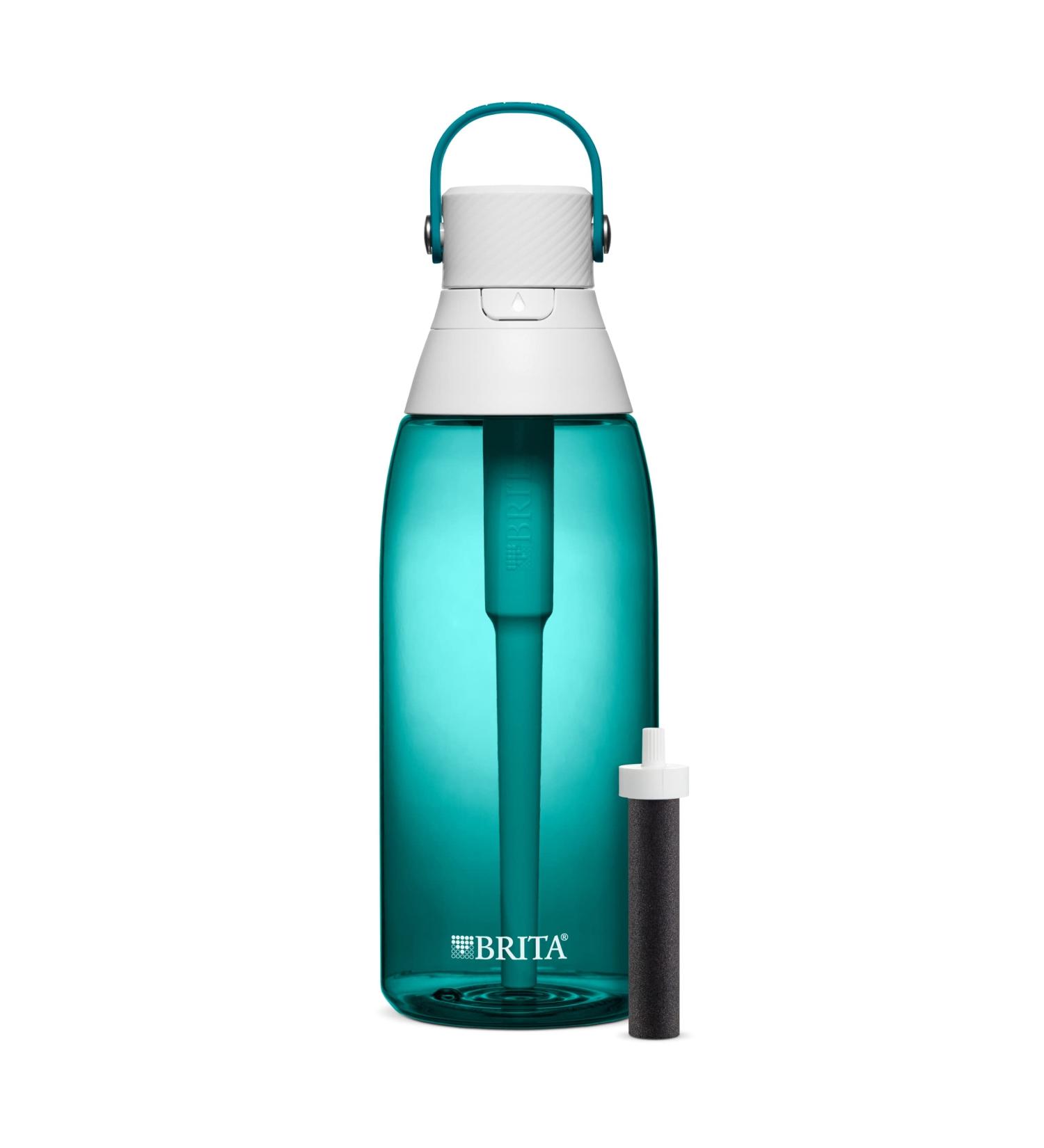 Brita 36oz Plastic Water Filter Bottle - Sea Glass - 1 Count - Buy Online on SooperMarket.com