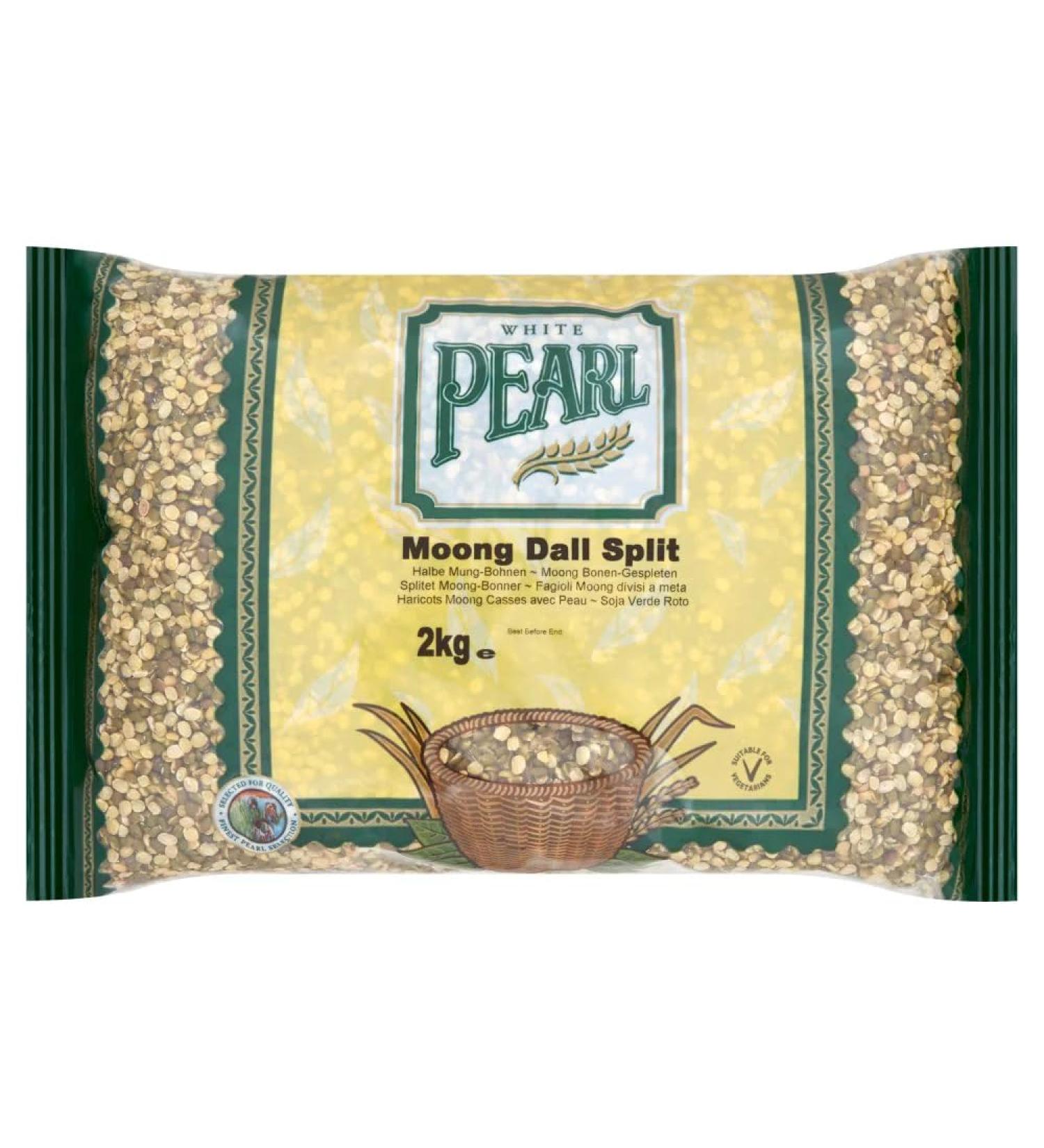 White Pearl Moong Dall Split 2kg-Food